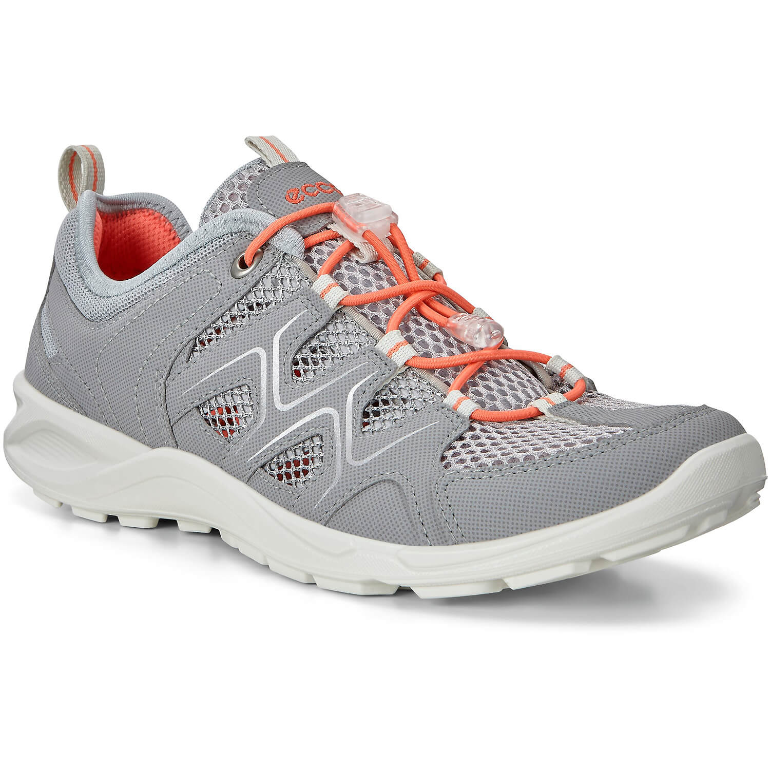 Damen Ecco Grau MICROFIN 0701 S Flossen