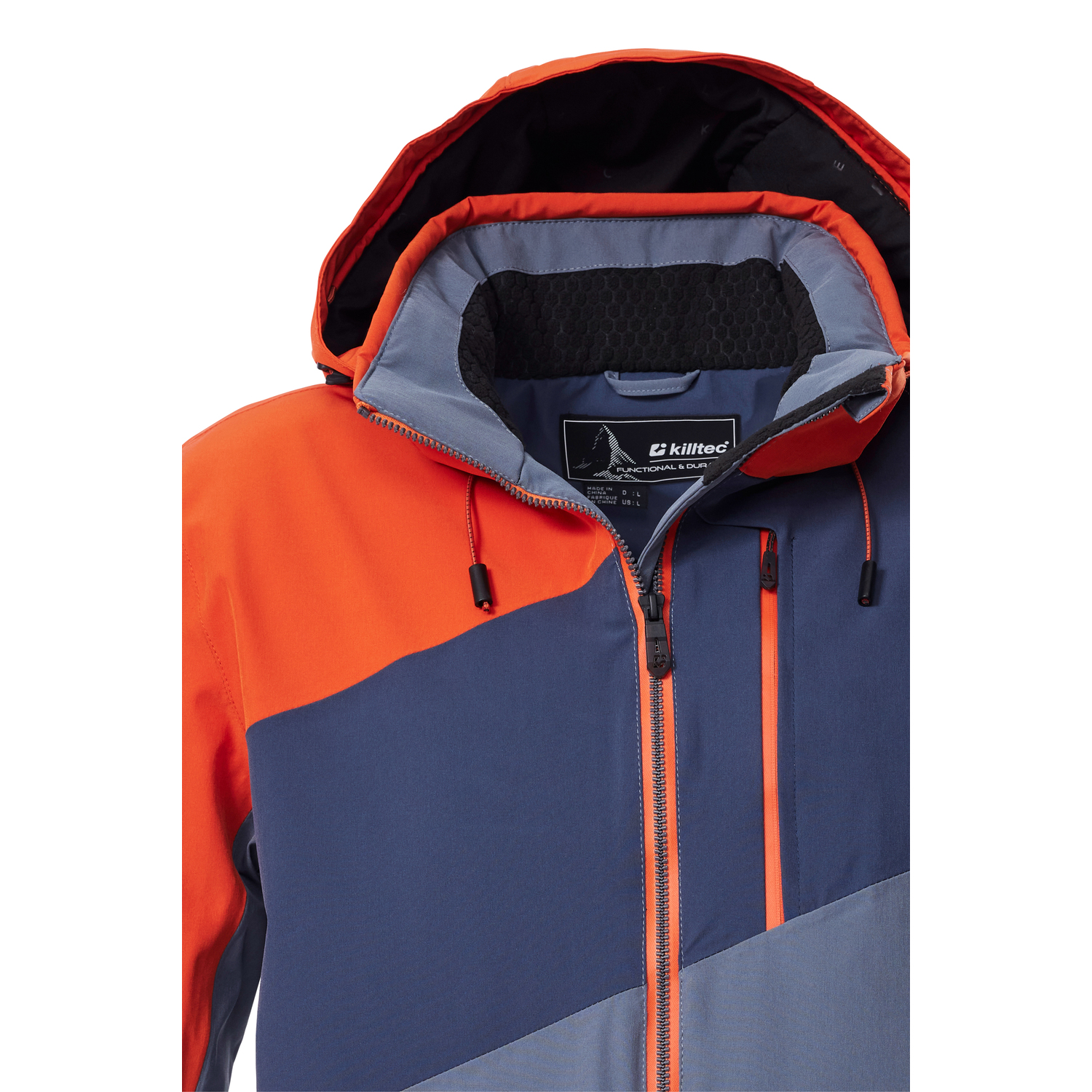 Herren killtec Grau KSW 32 MN SKI JCKT 00237 4XL Funktionsjacke
