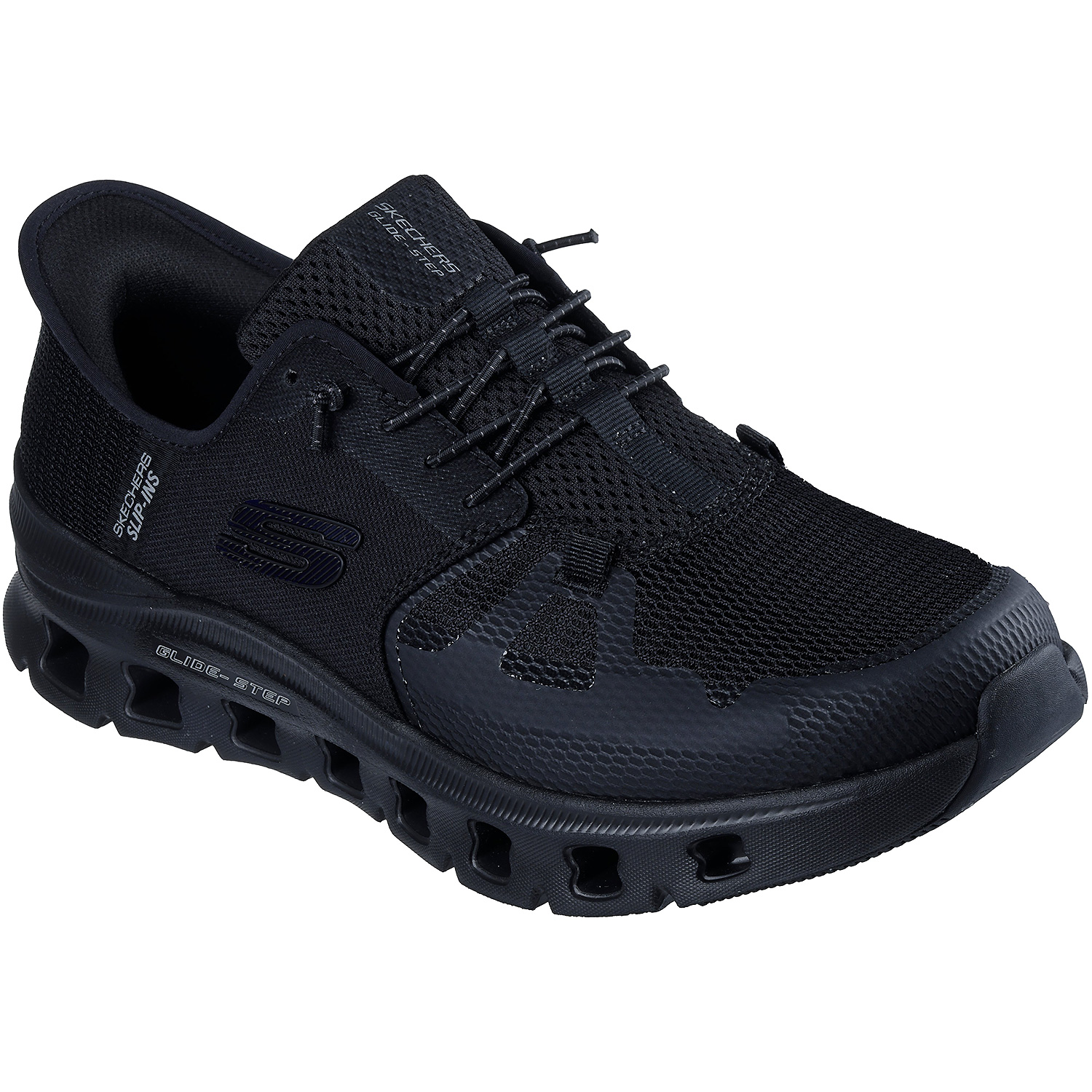 Herren Skechers Schwarz