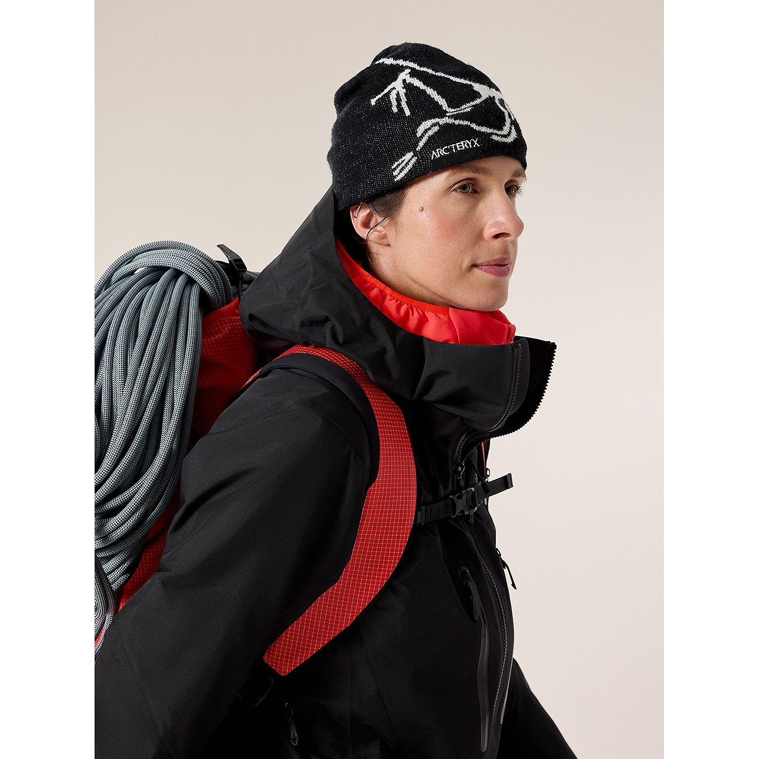 Herren Arcteryx Nachtschwarz
