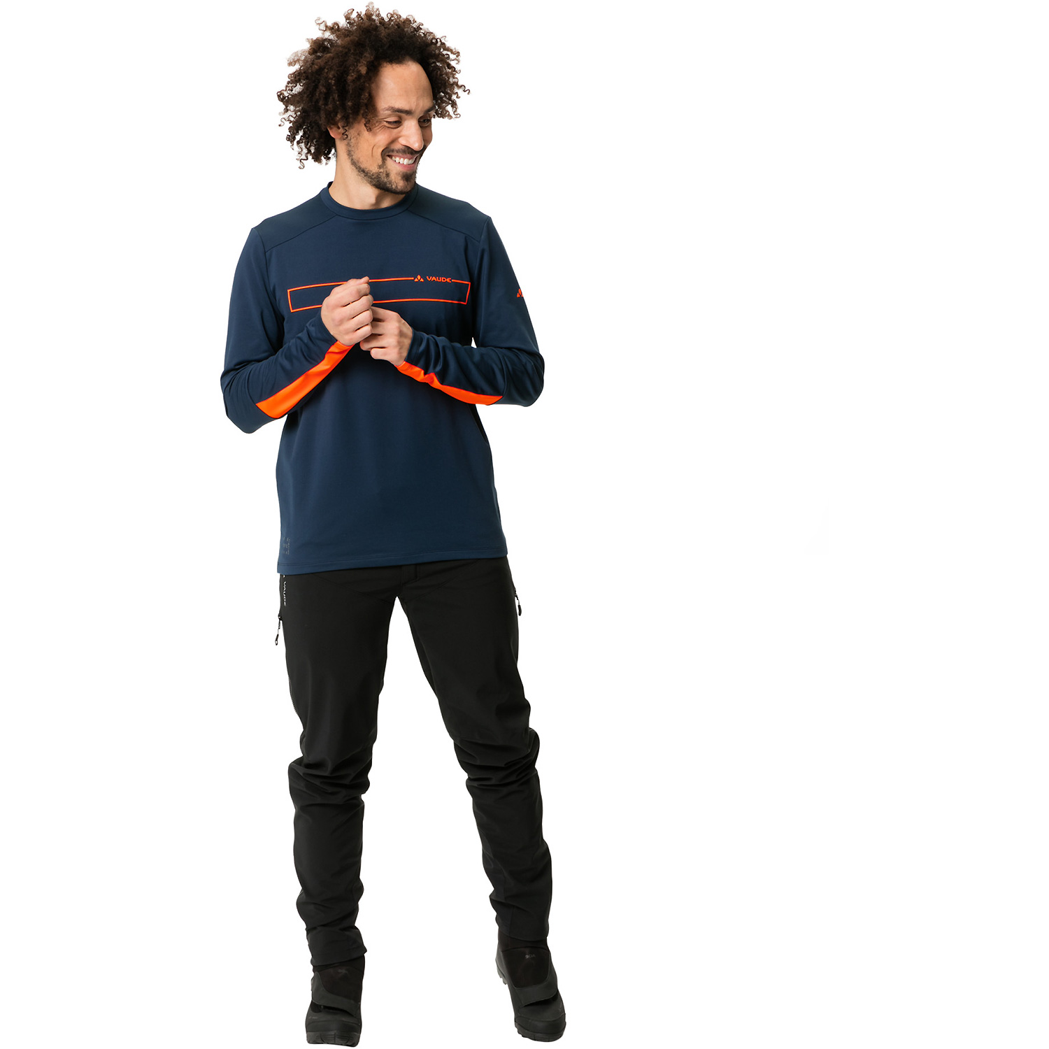 Herren VauDe Marine Me Qimsa LS Shirt 179 S Kapuzensweat