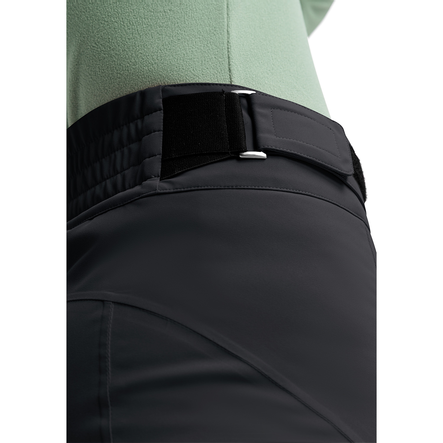 Damen Maier Sports Schwarz Allissia slim 2.1 (kurz) M10900 21 Hose