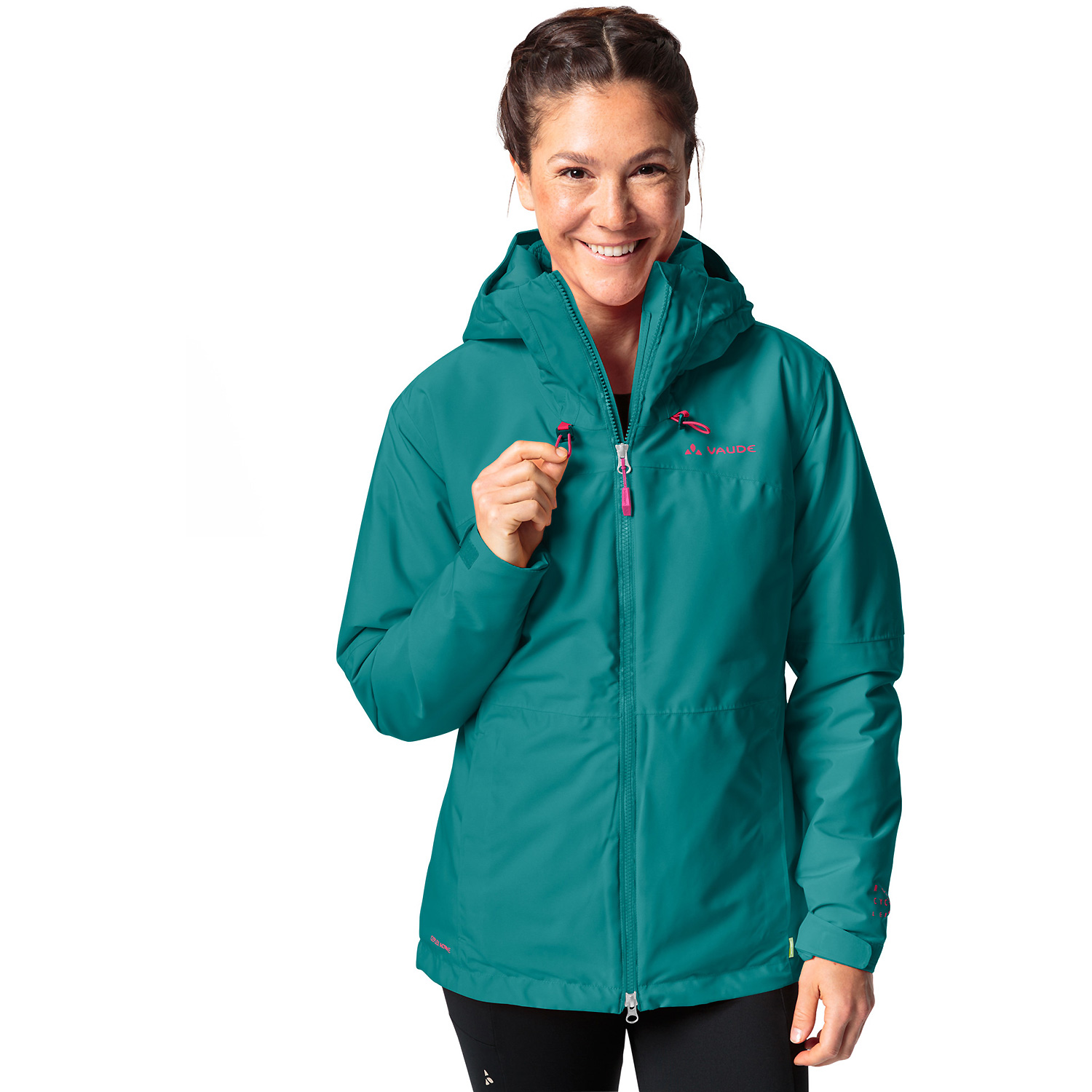 Damen Vaude Türkis Wo Neyland Padded Jacket II 372 42 Funktionsjacke
