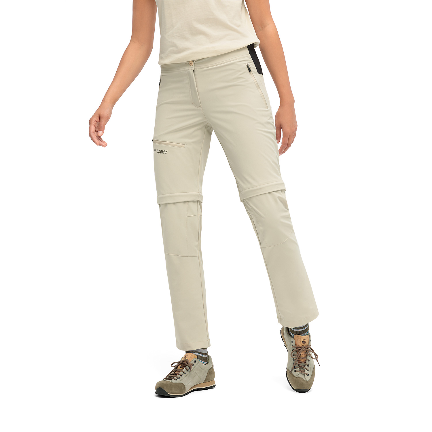 Damen Maier Sports Braun Lawa Da-Bermuda long el. M20011 44 Bermuda
