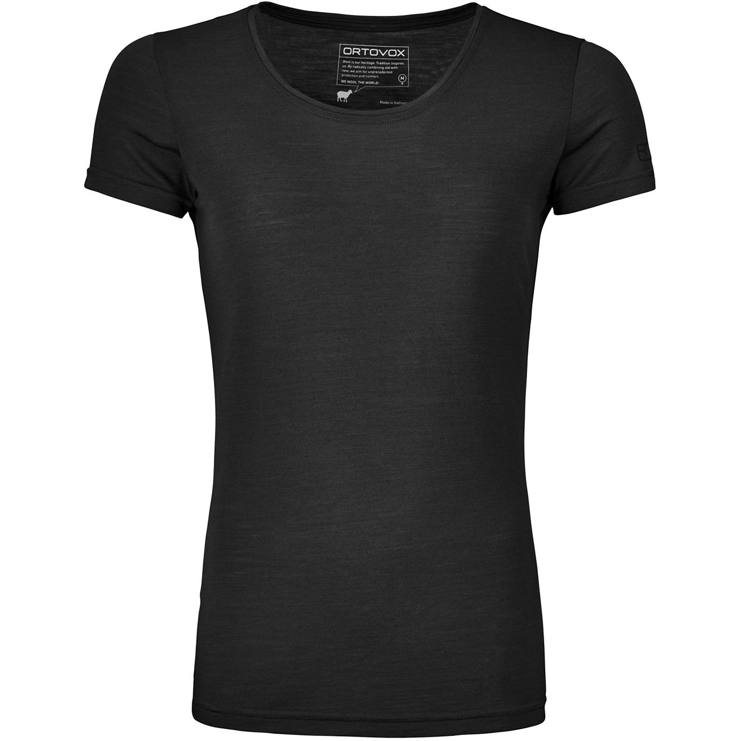 Damen Ortovox Schwarz 150 COOL CLEAN TS W Shirt