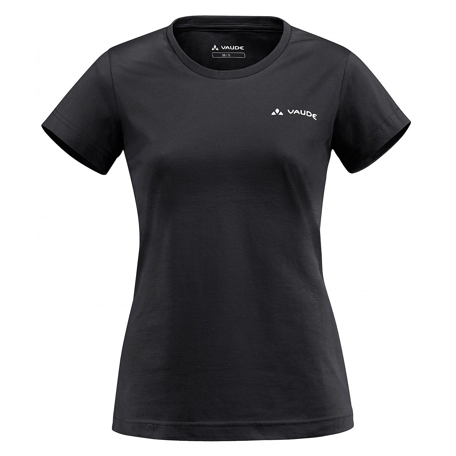 Damen VauDe Schwarz Wo Brand Shirt Shirt
