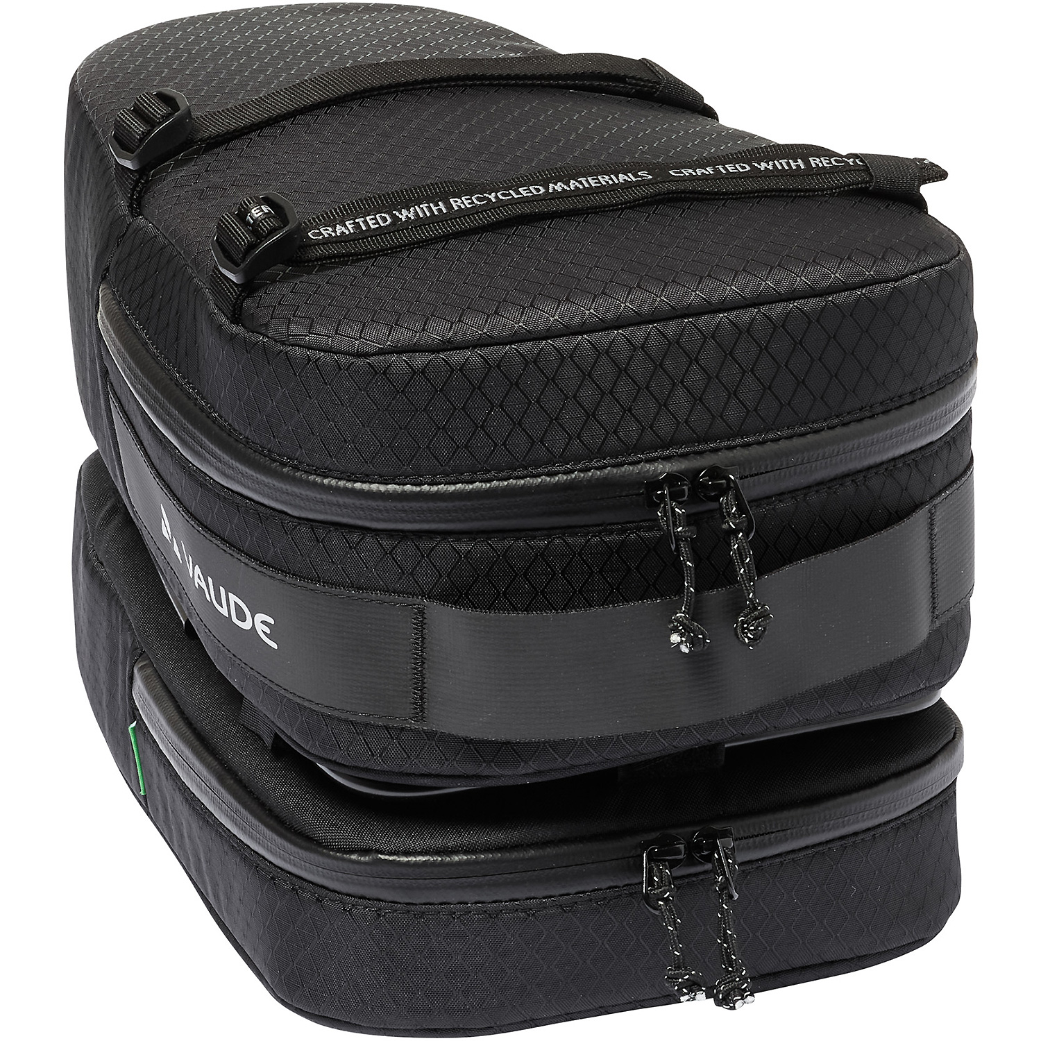 Unisex Vaude Schwarz Cyclist Saddle Bag 010 - Fahrradtasche