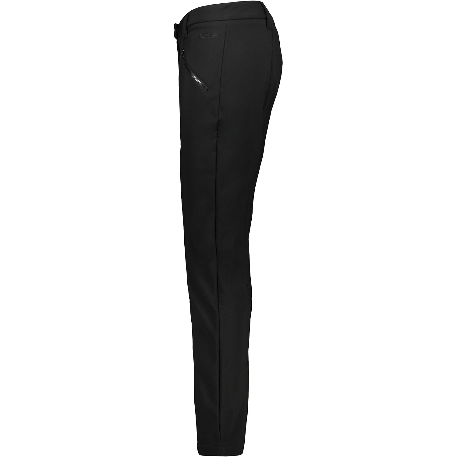 Damen CMP Schwarz WOMAN LONG PANT A219 40 Keilhose