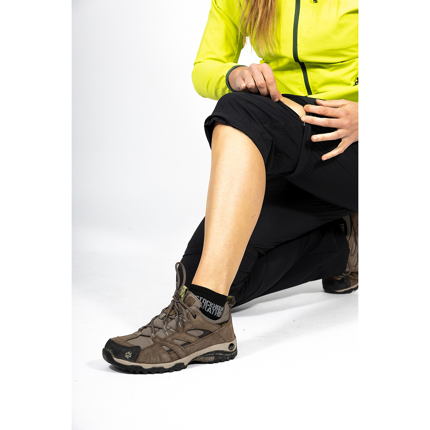Damen Maul Sport Schwarz Feldberg II - 3in1 Zipphose el 01 46 Hose