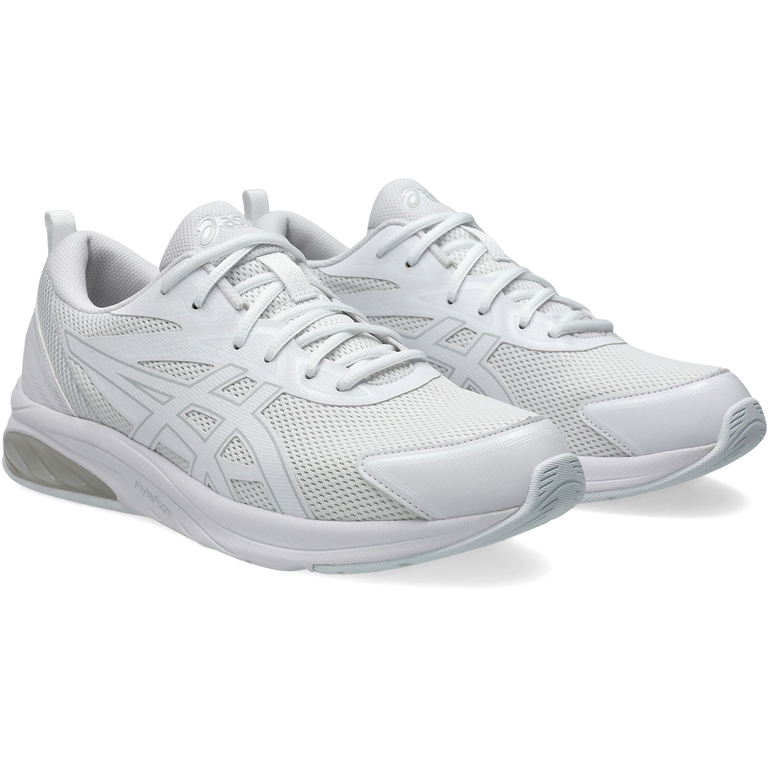 Herren Asics Weiß GEL-QUANTUM KEI 100 4,5 Freizeitschuhe