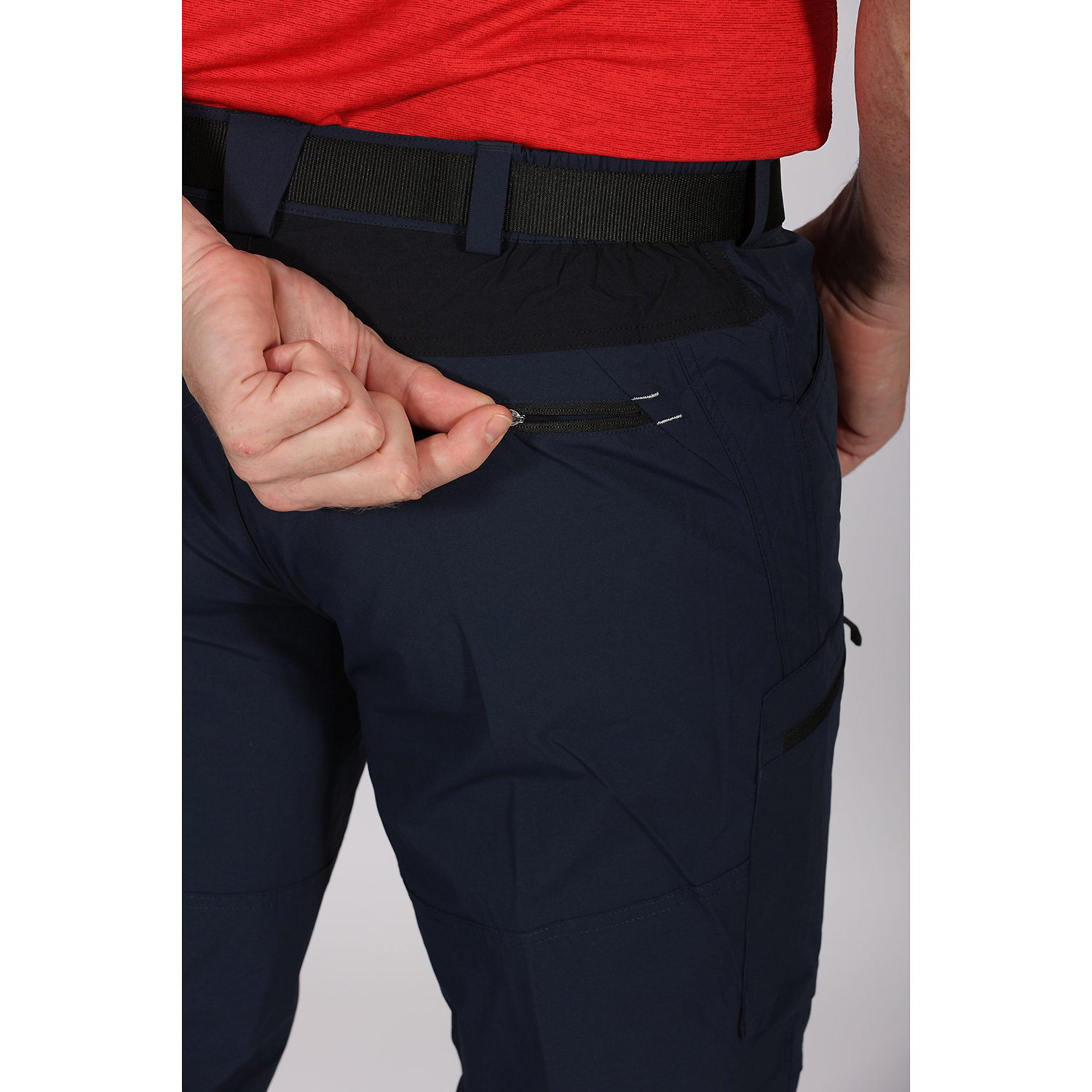 Herren Maul Sport Blau Etzel ultra - lange Hose elast 0501 52 Hose