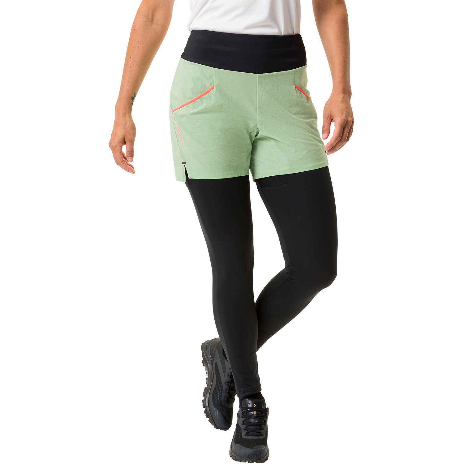 Damen VauDe Grün Wo Crana ZO Pants 368 46 Hose