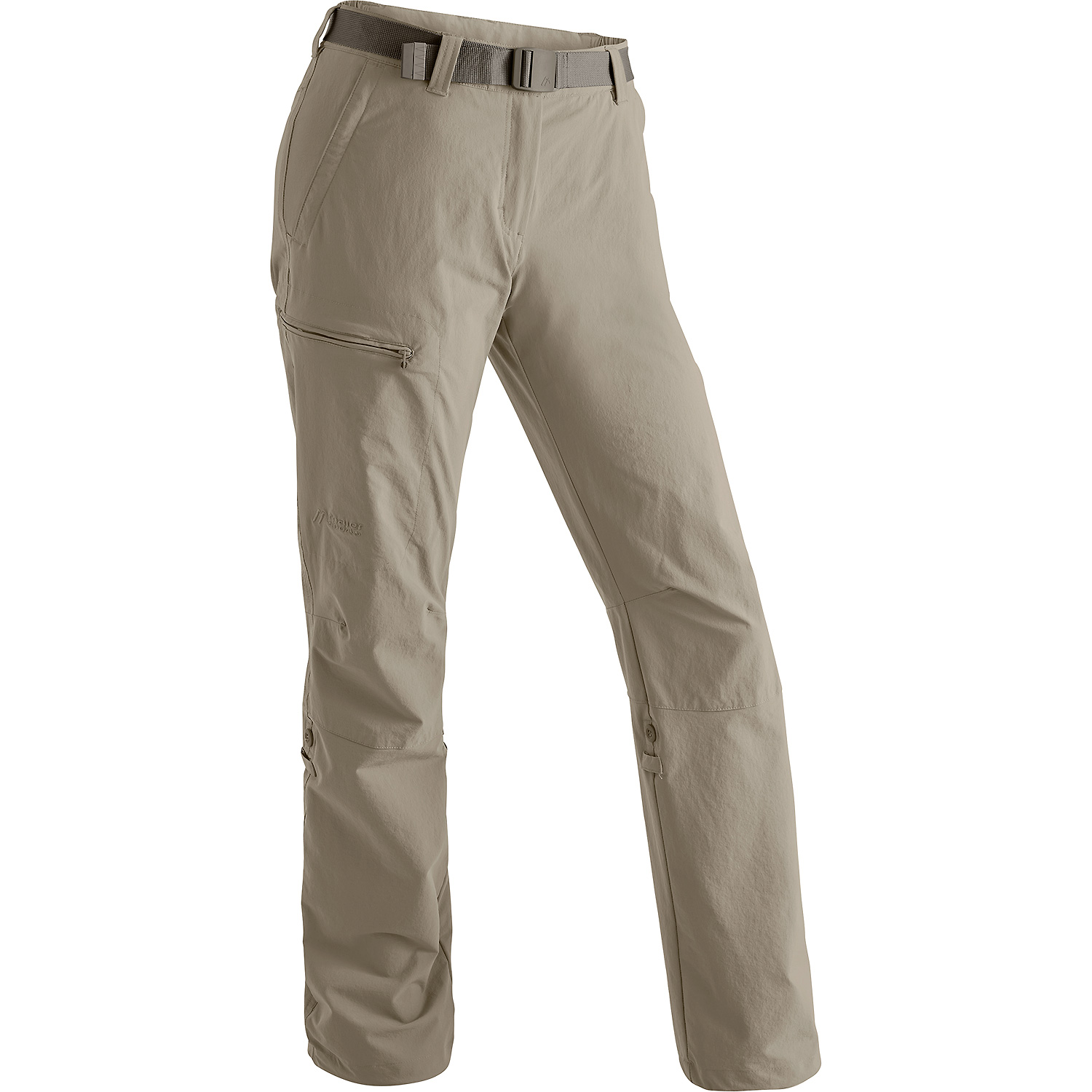 Damen Maier Sports Hellgrau Lulaka Da-Hose roll up el. Hose