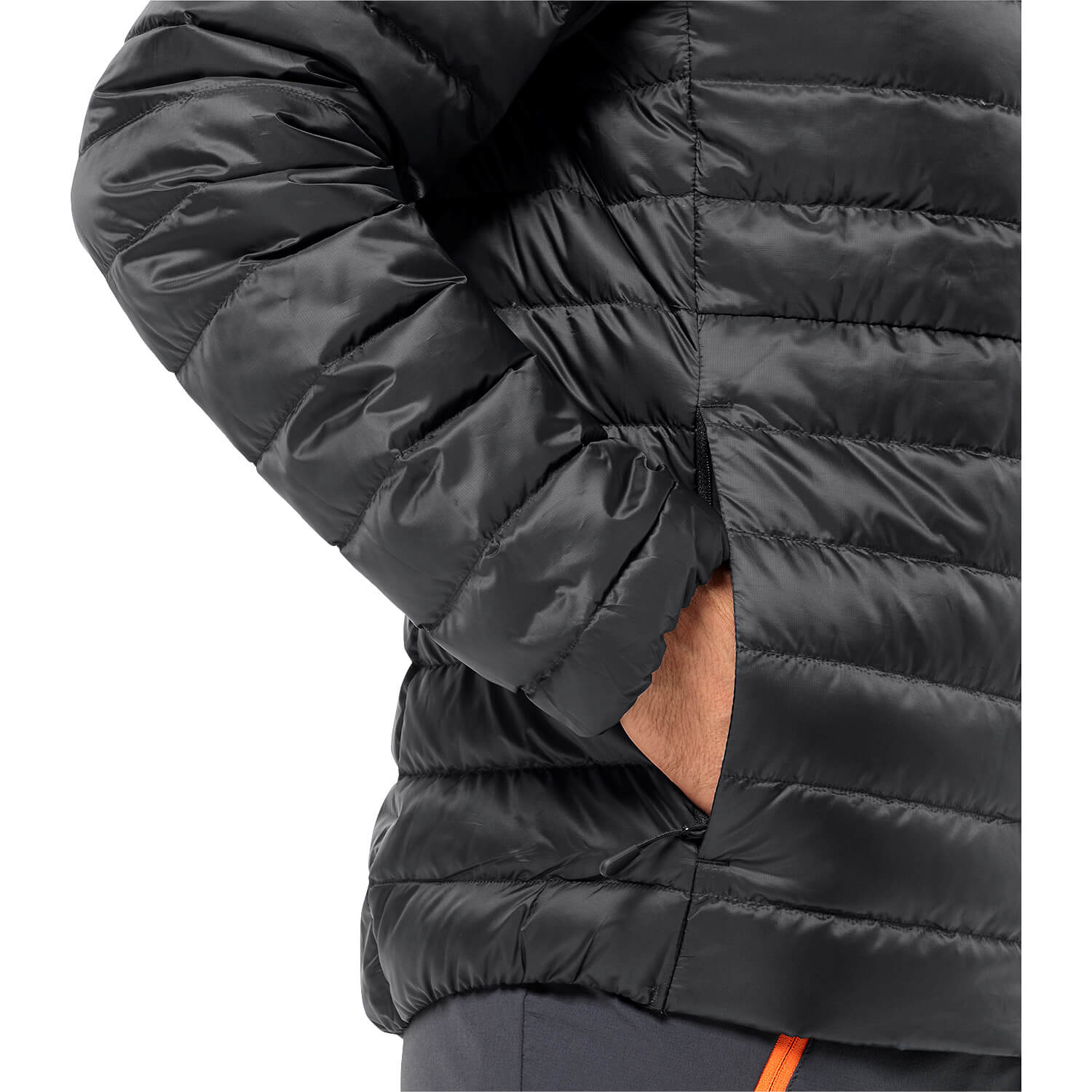Herren Jack Wolfskin Schwarz PILVI DOWN JKT M 6000 XL Jacke