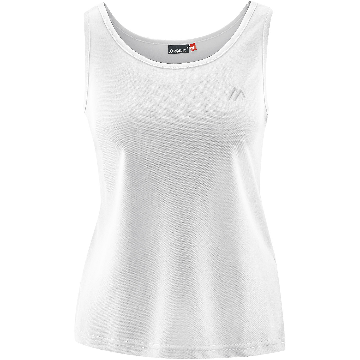Damen Maier Sports Weiß Da-Polo 1/2 Arm- Ulrike 368 34 Polo