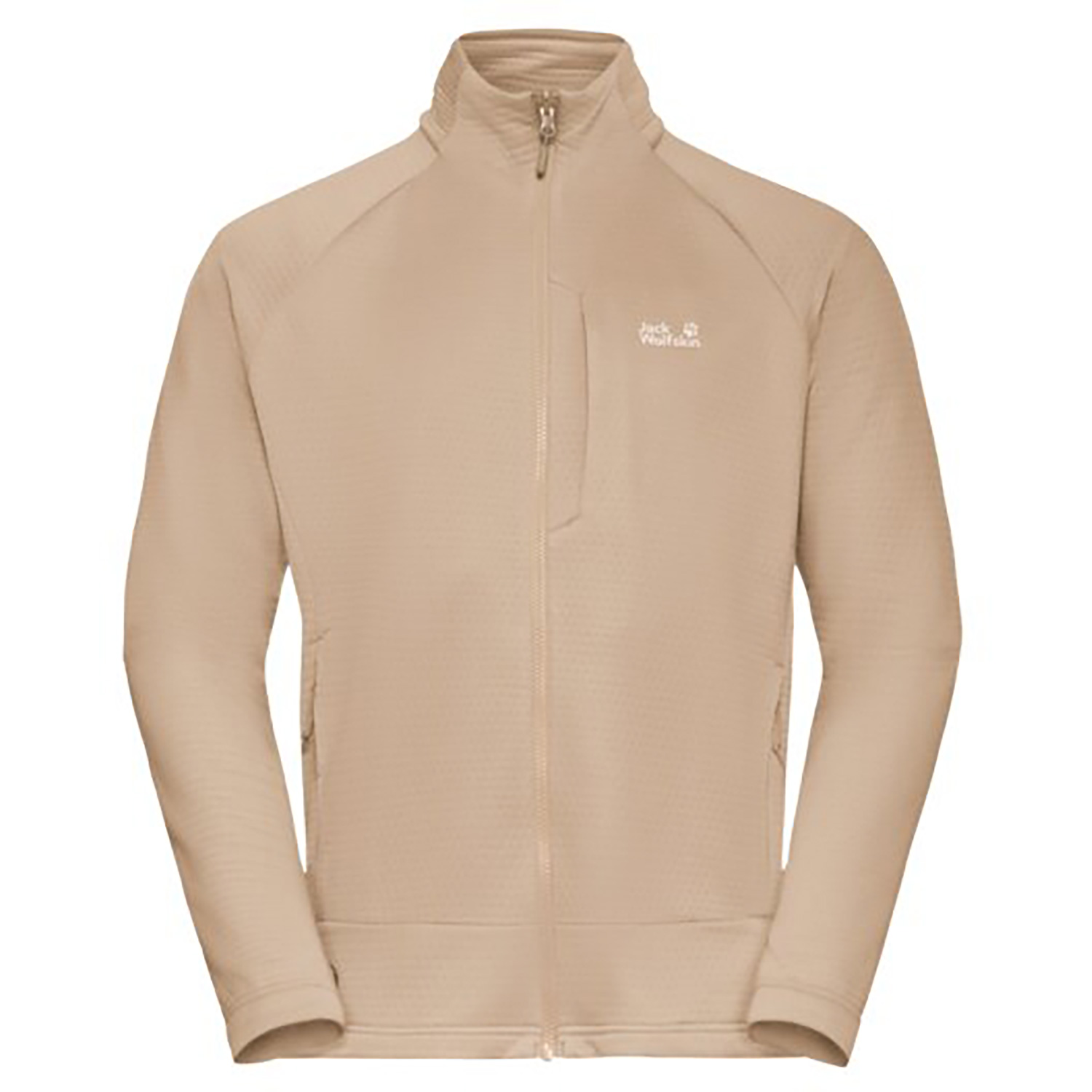 Herren Jack Wolfskin Beige ANYTRAIL  FZ M A0083 M Jacke
