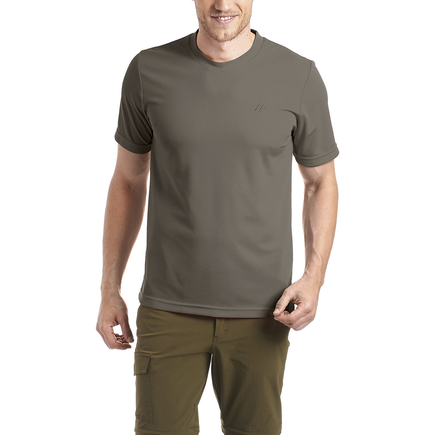 Herren Maier Sports Grau Ulrich He-Polo 1/2 Arm 279 8XL Polo