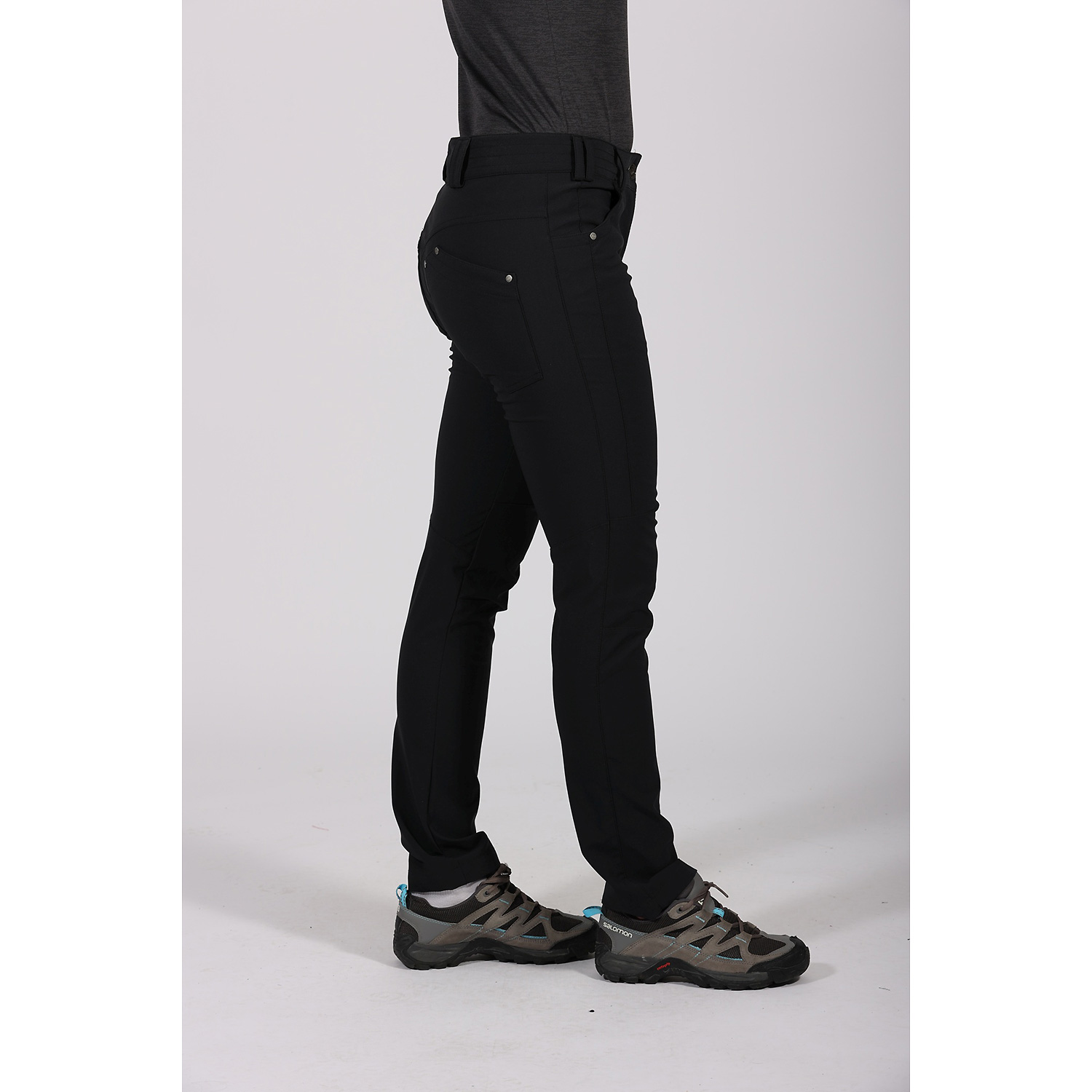 Damen Maul Sport Schwarz Florenz II - lange Hose elasti 36 18 Hose
