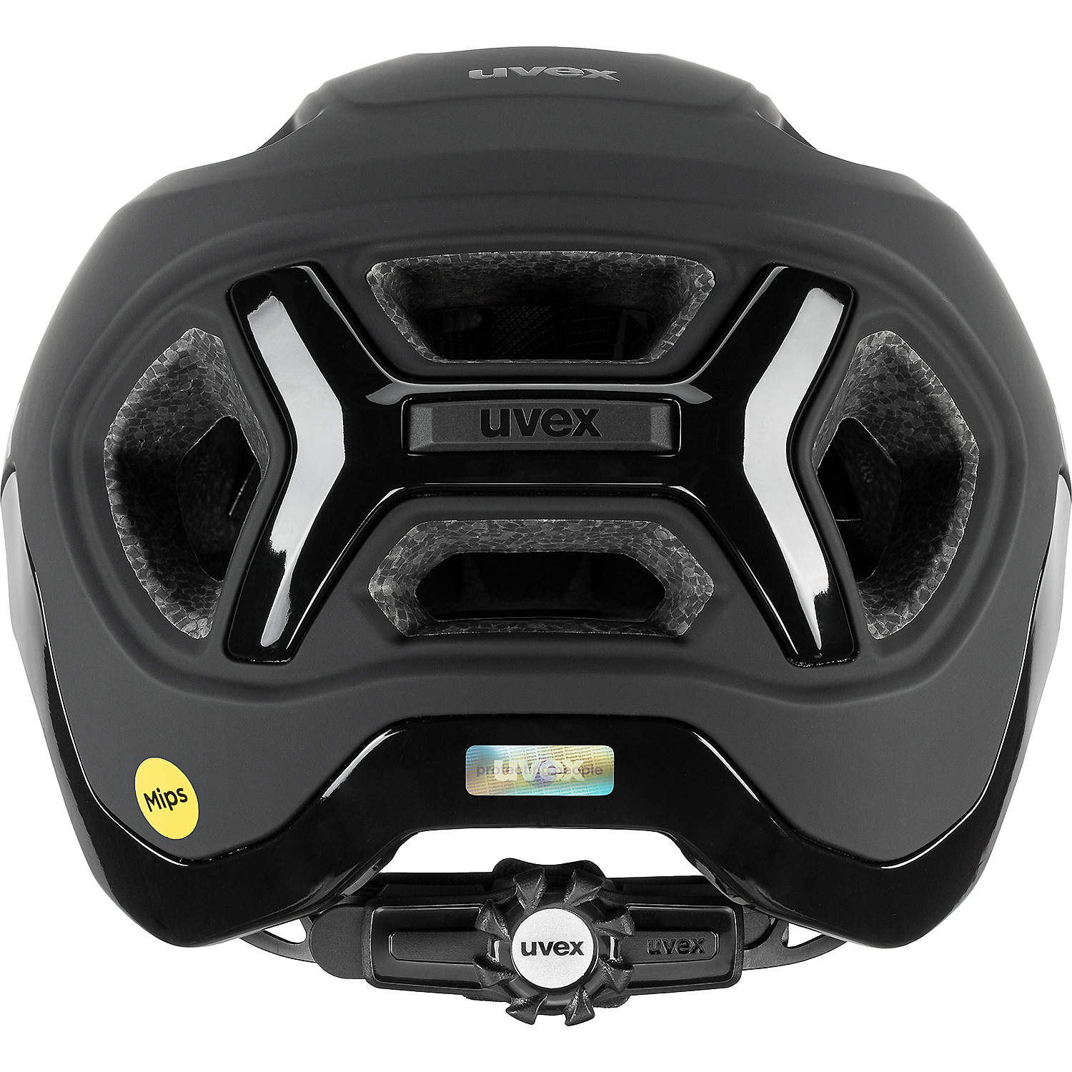 Unisex Uvex Schwarz uvex react MIPS Helm