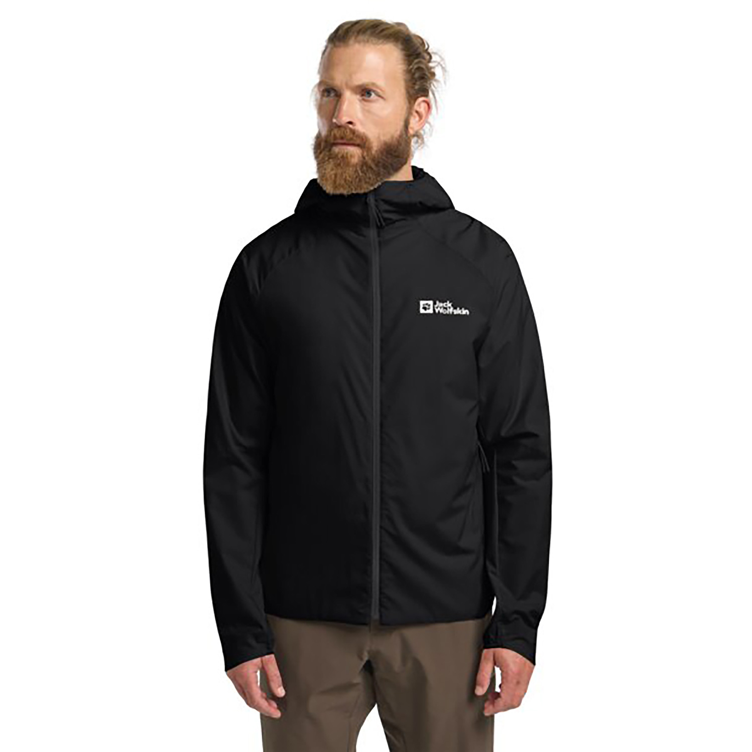Herren Jack Wolfskin Schwarz PRELIGHT OCTA JKT M 6000 M Jacke