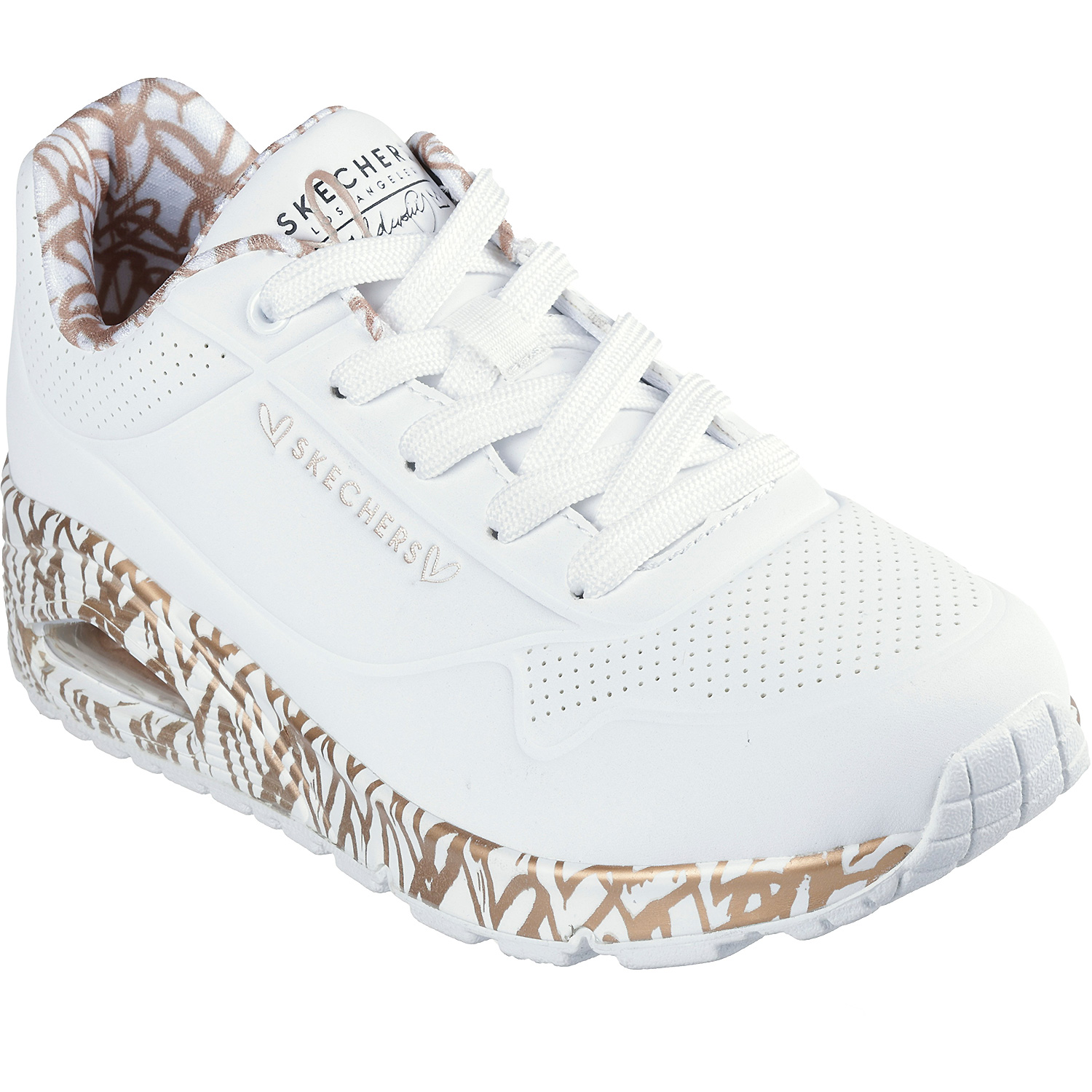 Damen Skechers Perlweiß