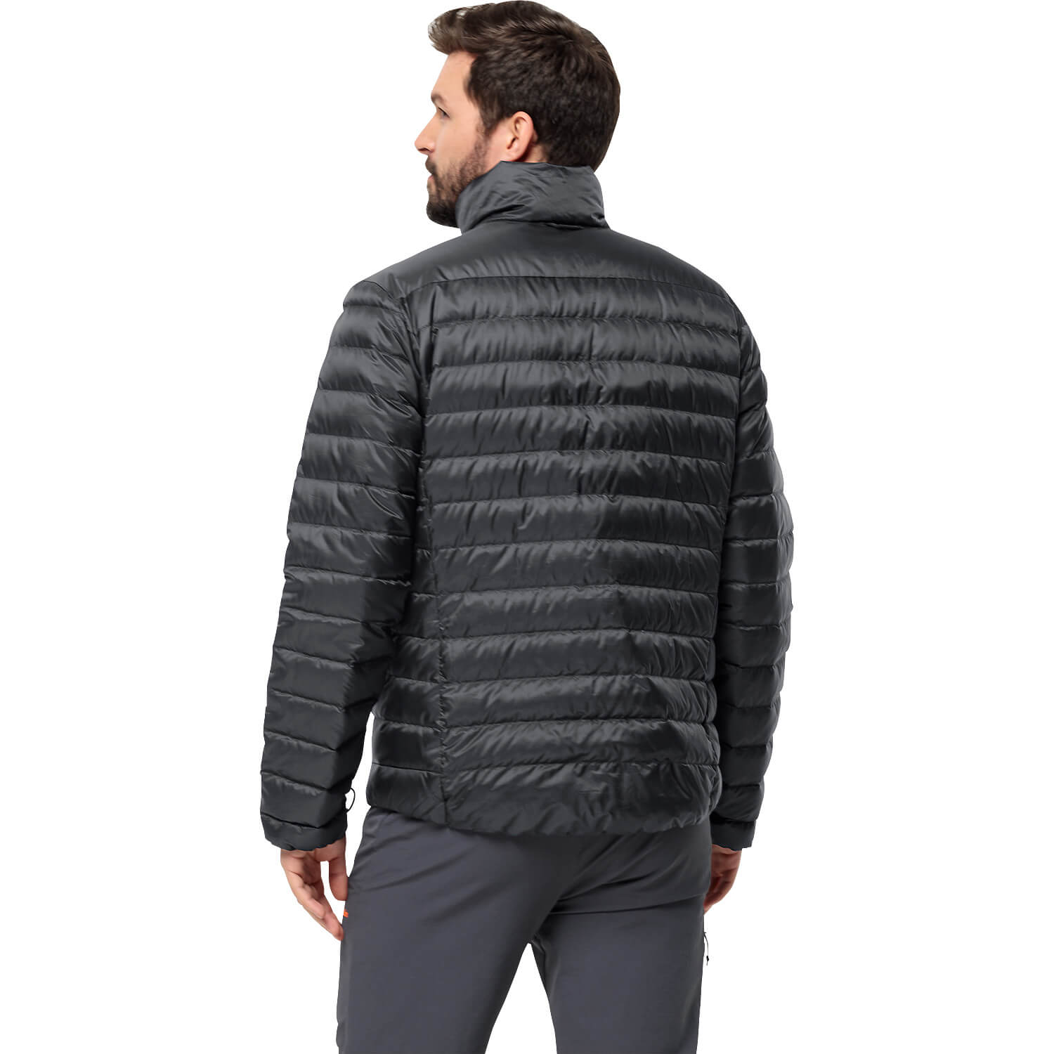 Herren Jack Wolfskin Schwarz PILVI DOWN JKT M 6000 XL Jacke