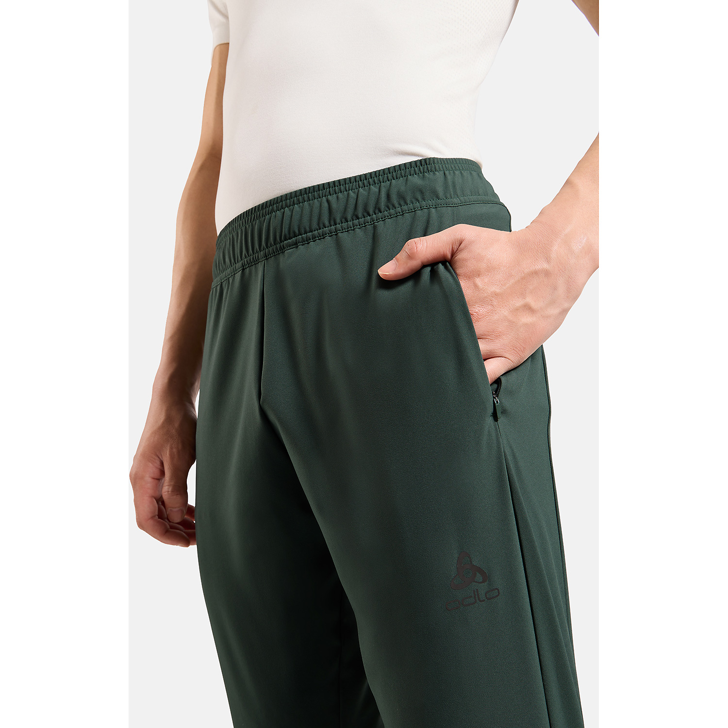 Herren Odlo Grau ZEROWEIGHT Hose