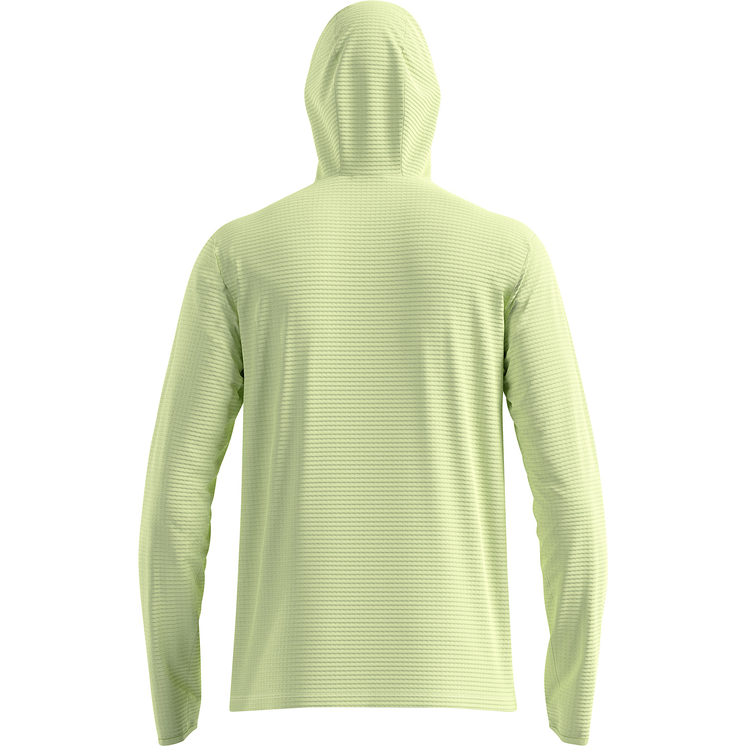 Herren Odlo Hellgrün ESSENTIAL THERMAL Kapuzensweat