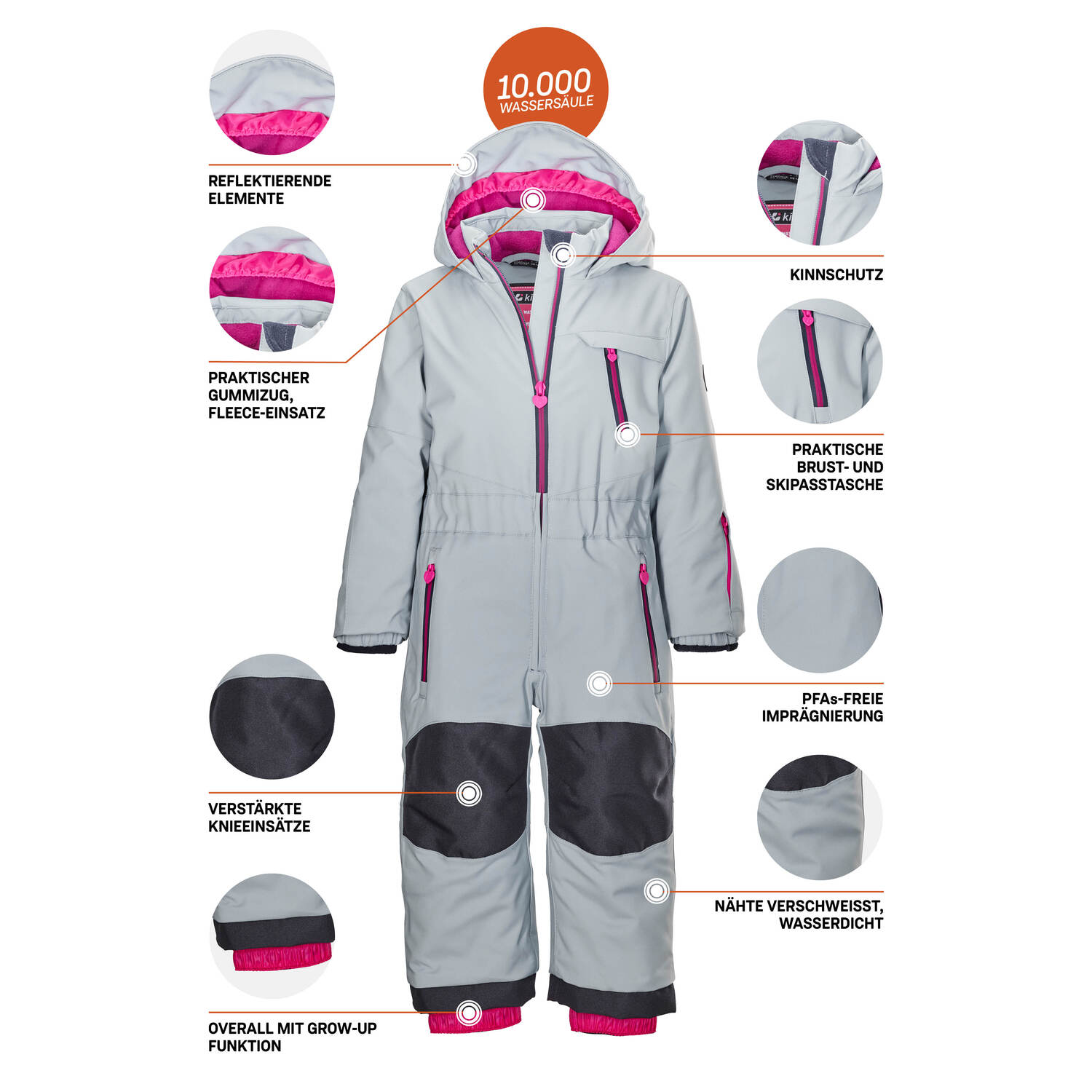 Minis killtec Rauchblau KW 102 MNS ONPC 00837 98/04 Overall