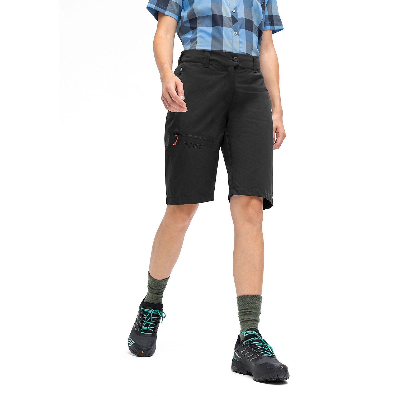 Damen Maier Sports Schwarz