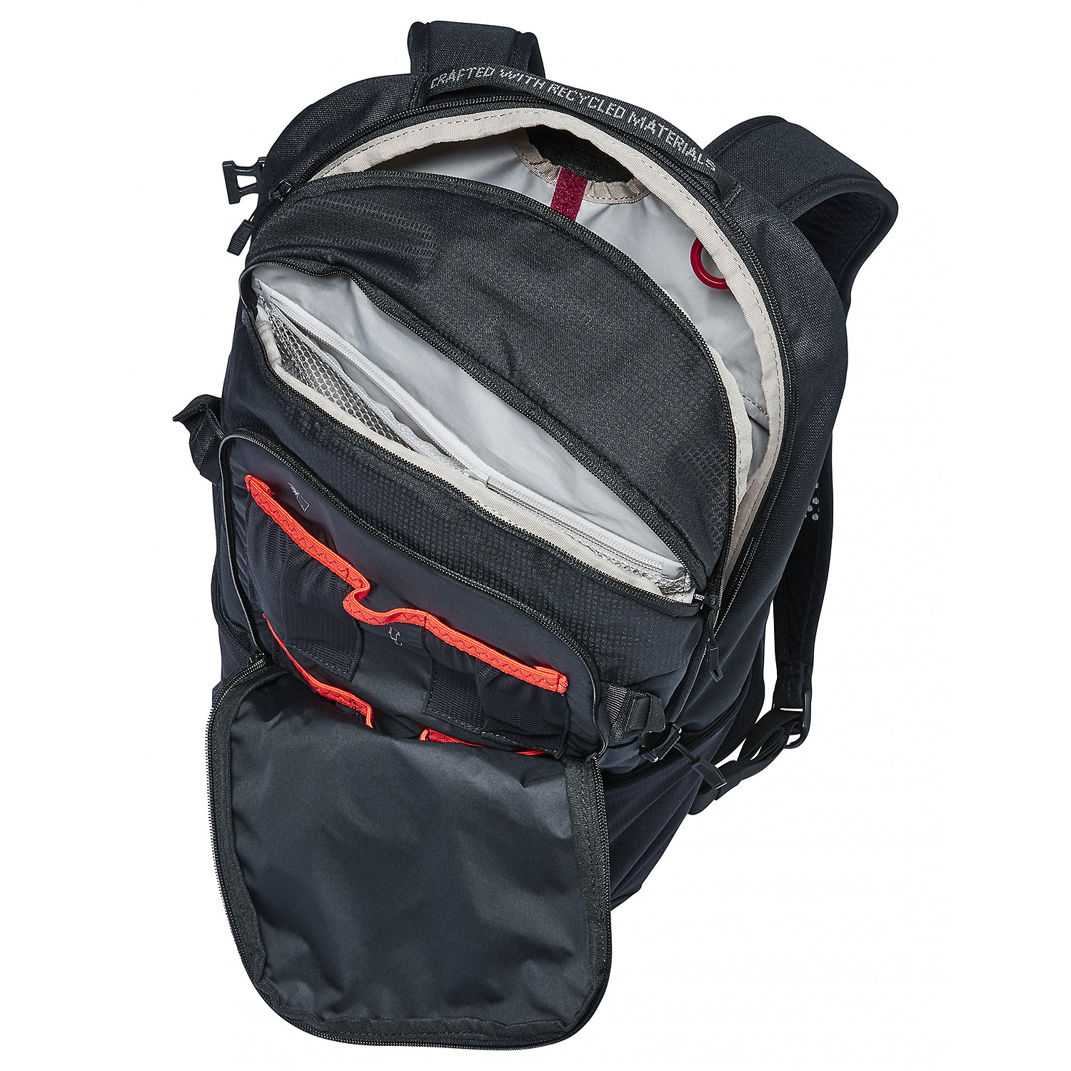 Unisex VauDe Schwarz Moab 15 II Rucksack