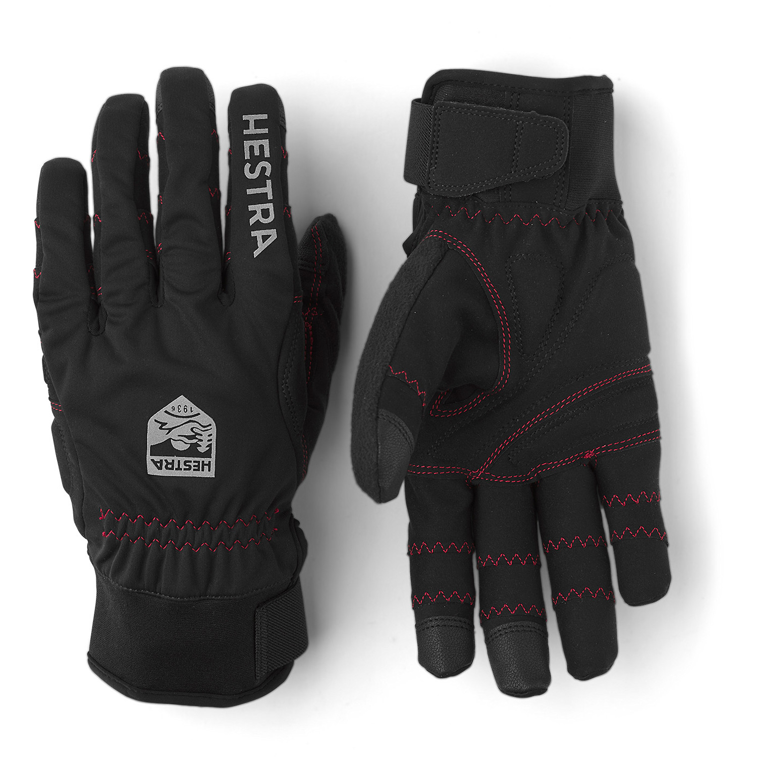 Unisex Hestra Schwarz