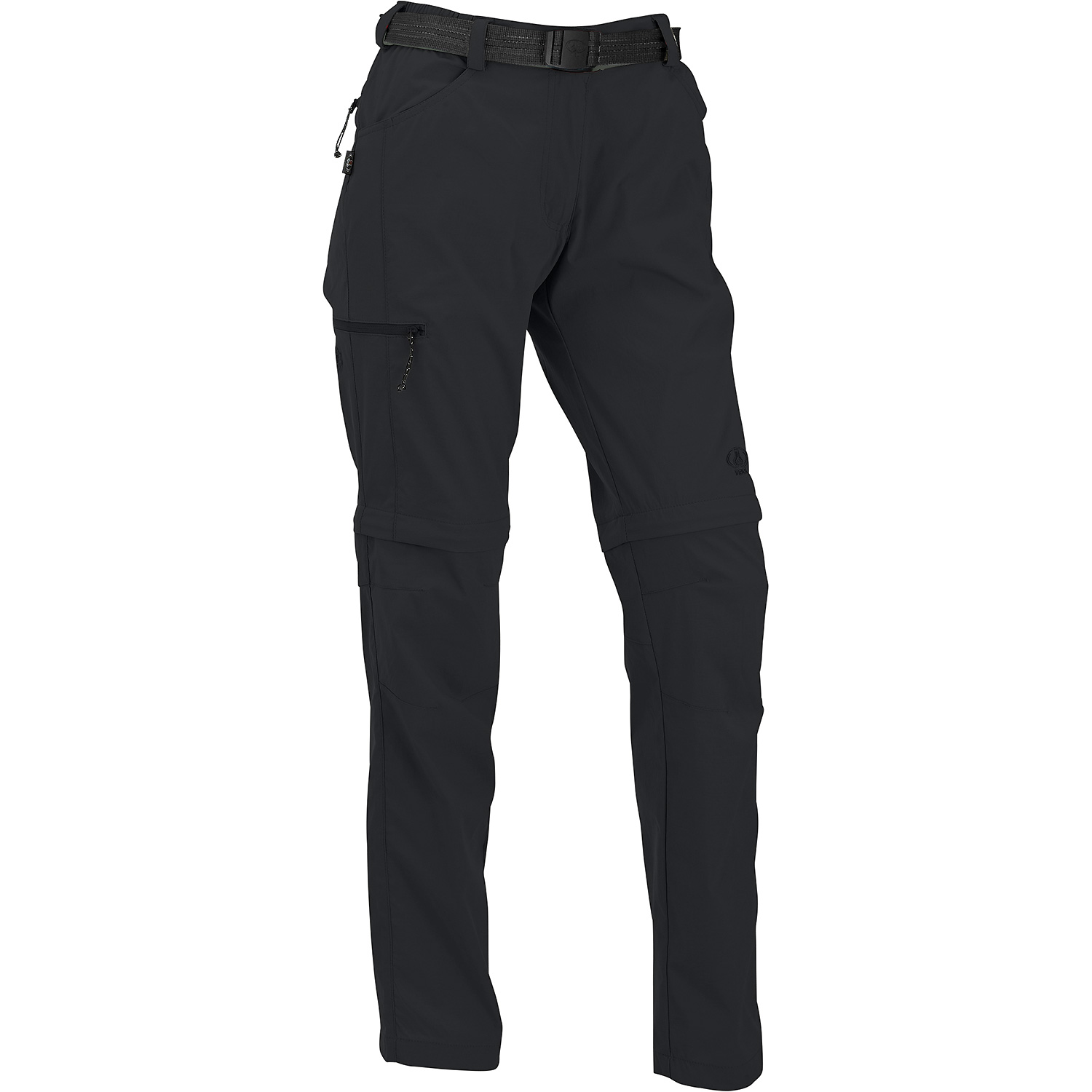 Damen Maul Sport Schwarz Hamilton 2XT - 2 in 1-zipp Hos 72 36 Hose