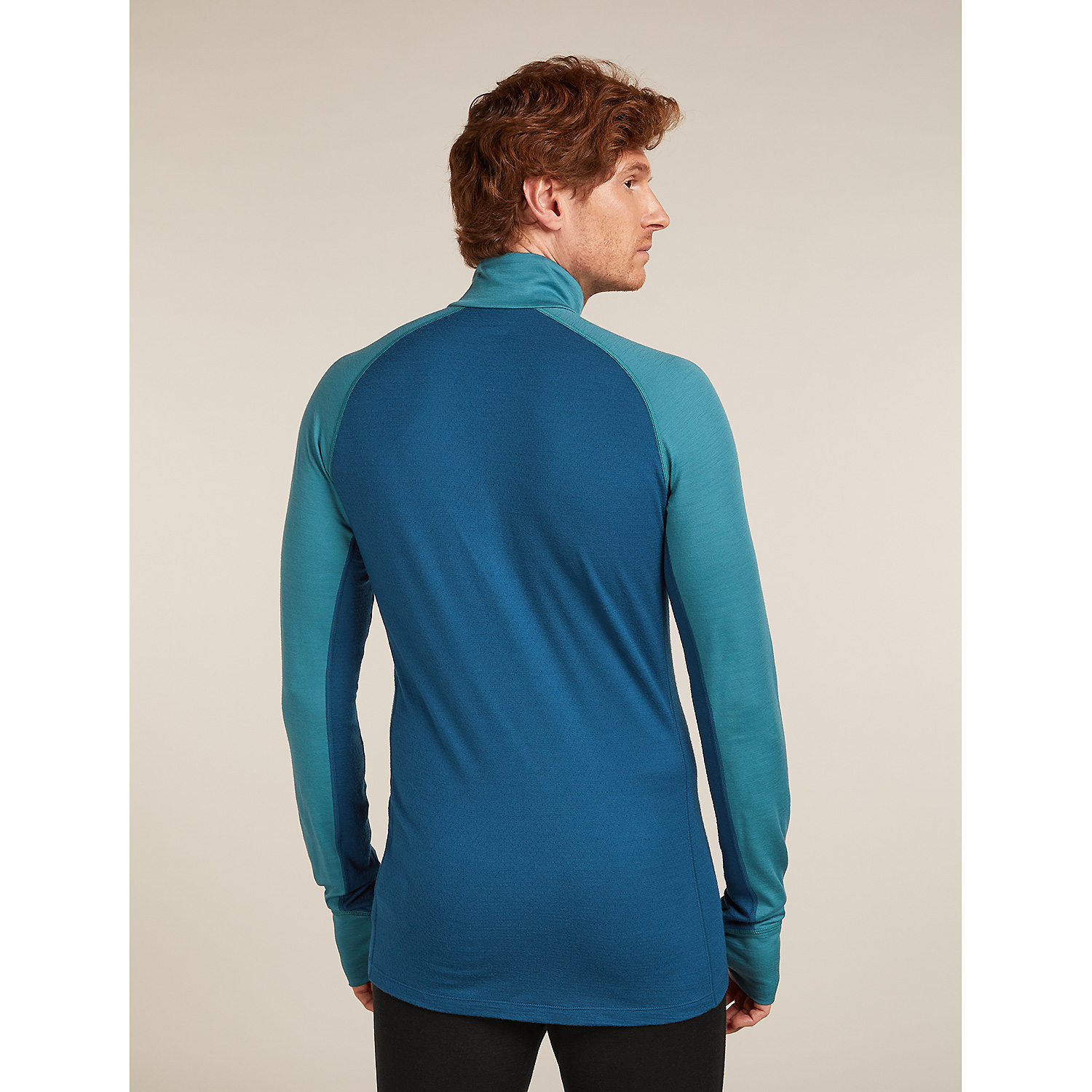 Herren Icebreaker Rauchblau