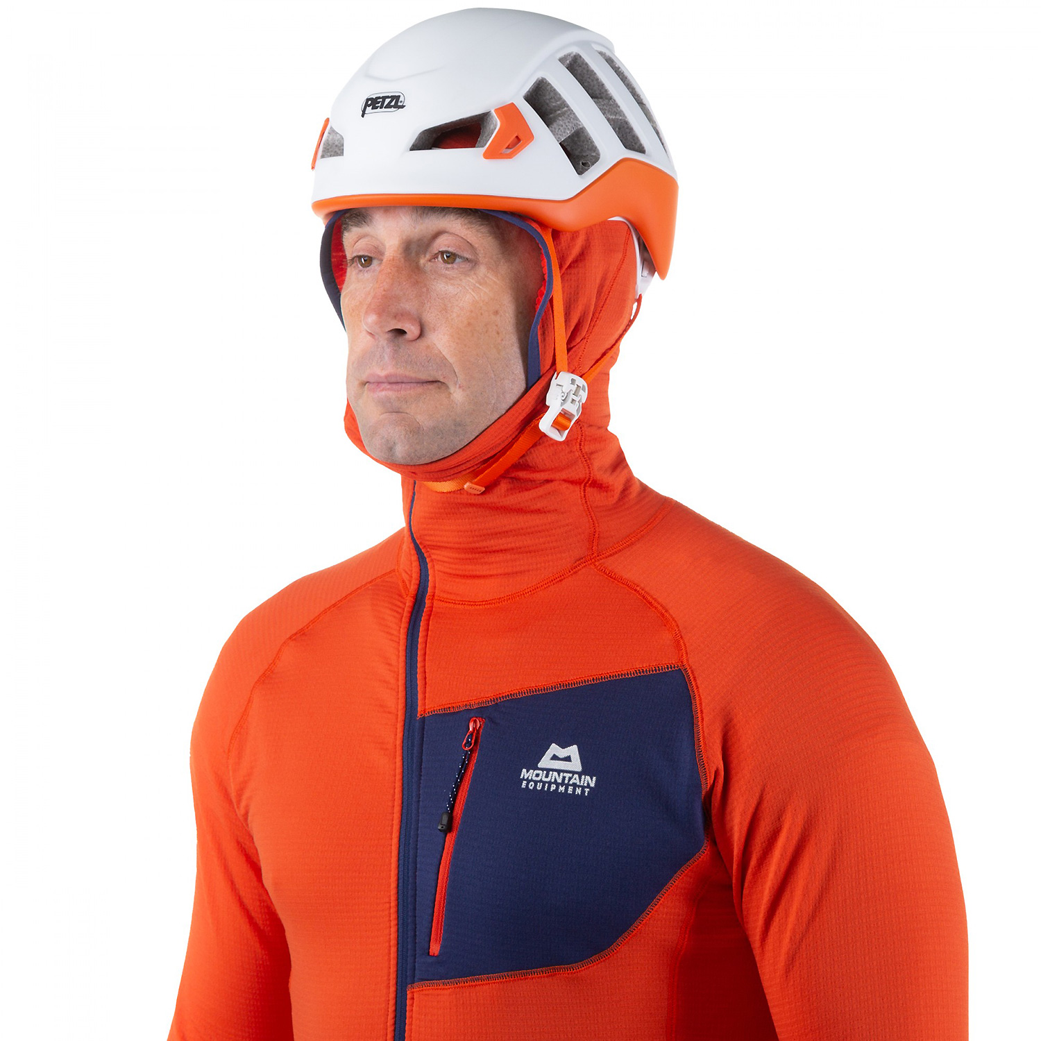 Herren Mountain Equipment Dunkelorange