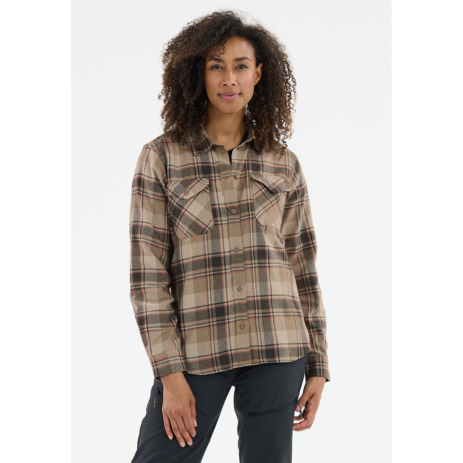 Damen Whistler Blau Bargo W Checked Shirt 3040 36 Hemd