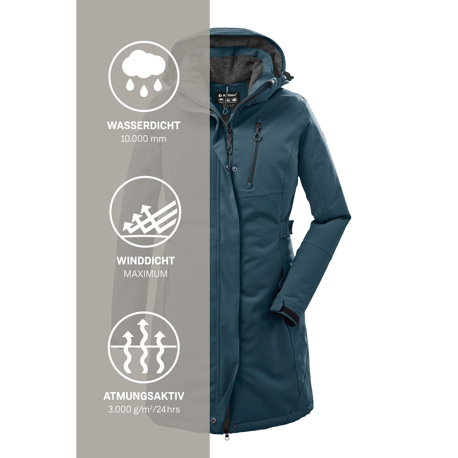 Damen killtec Petrol