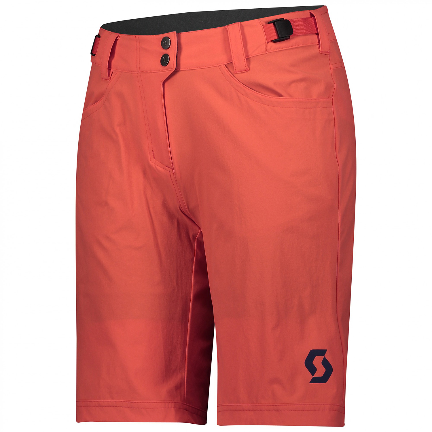 Damen Scott Rot SCO Shorts W's Trail Flow w/pad Short