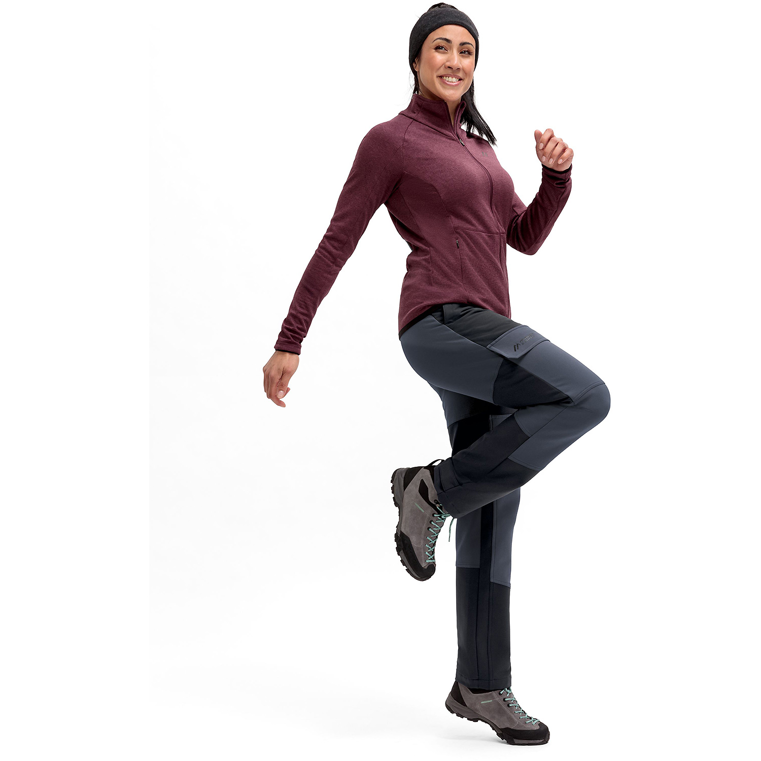 Damen Maier Sports Schwarz
