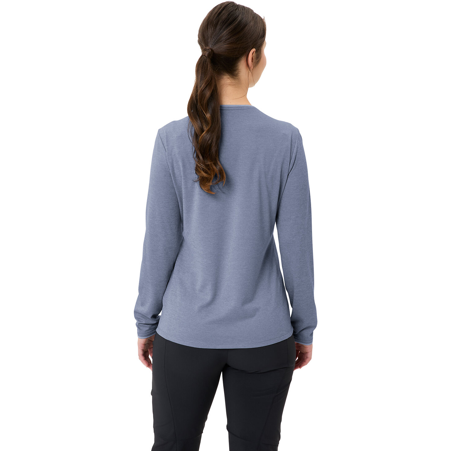 Damen Vaude Grau Wo Essential LS T-Shirt 063 38 Shirt