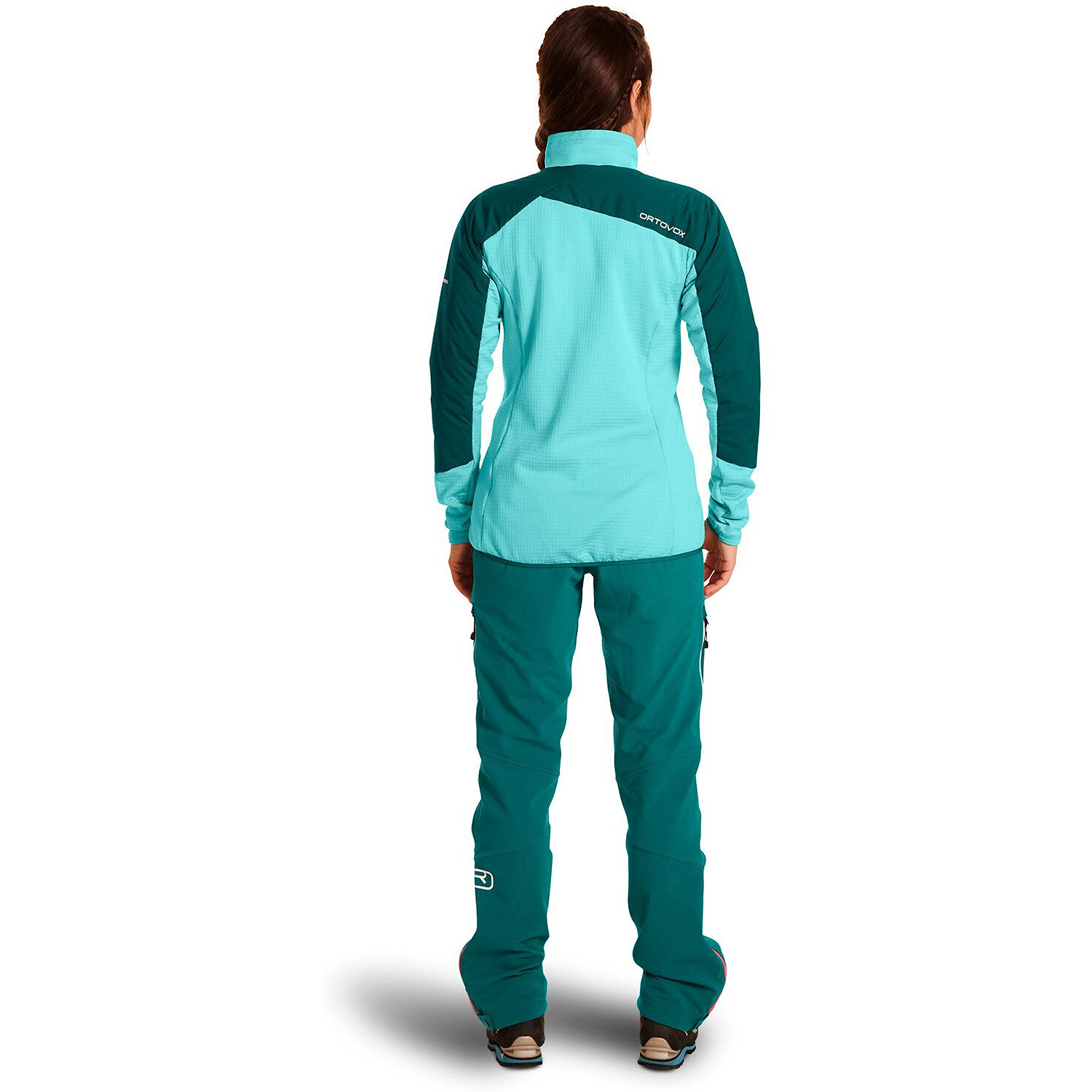 Damen Ortovox Grau WESTALPEN SWISSWOOL HYBR JKT W 87801 M Funktionsjacke