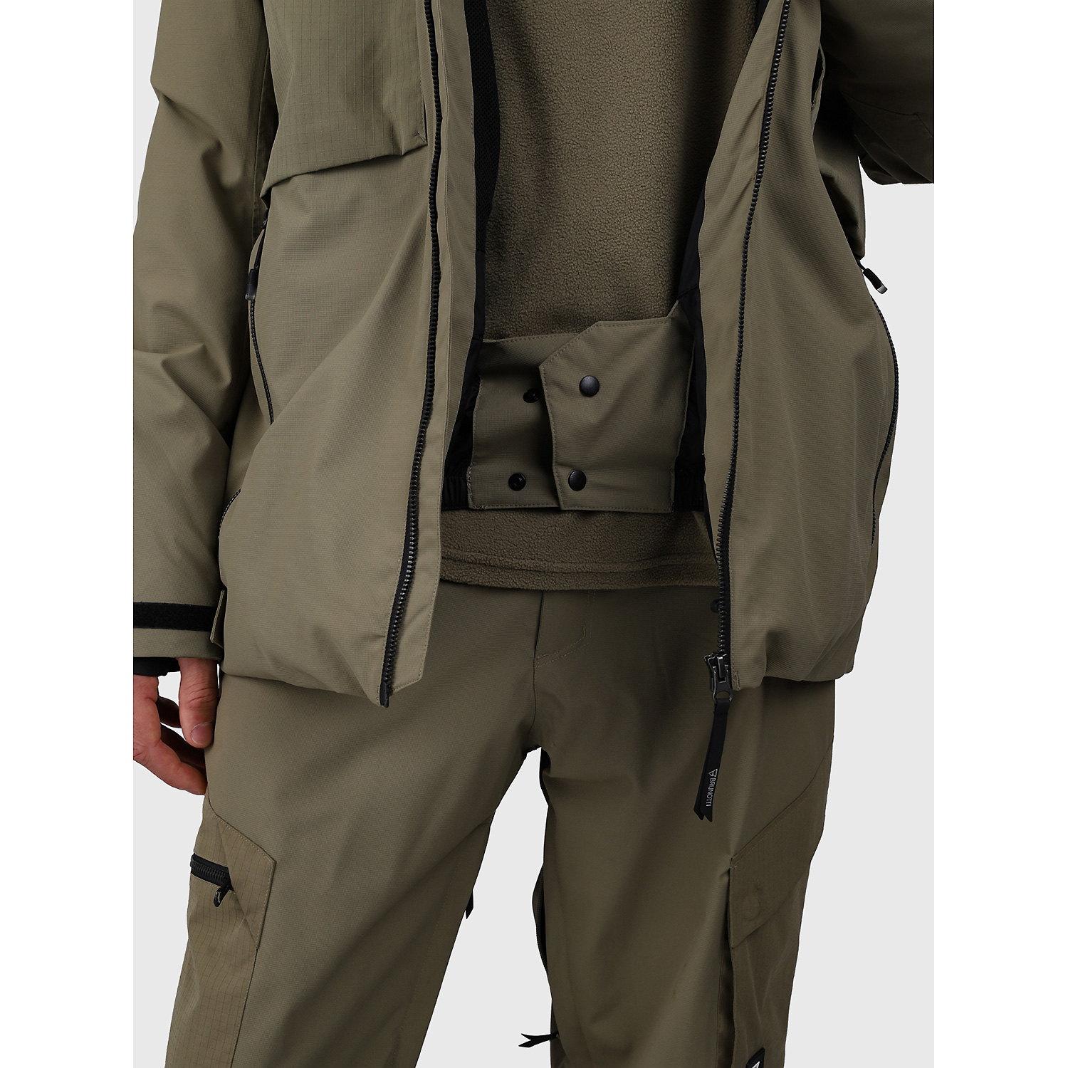 Herren Brunotti Dunkelbraun Bodish Men Snow Jacket 6555 3XL Funktionsjacke