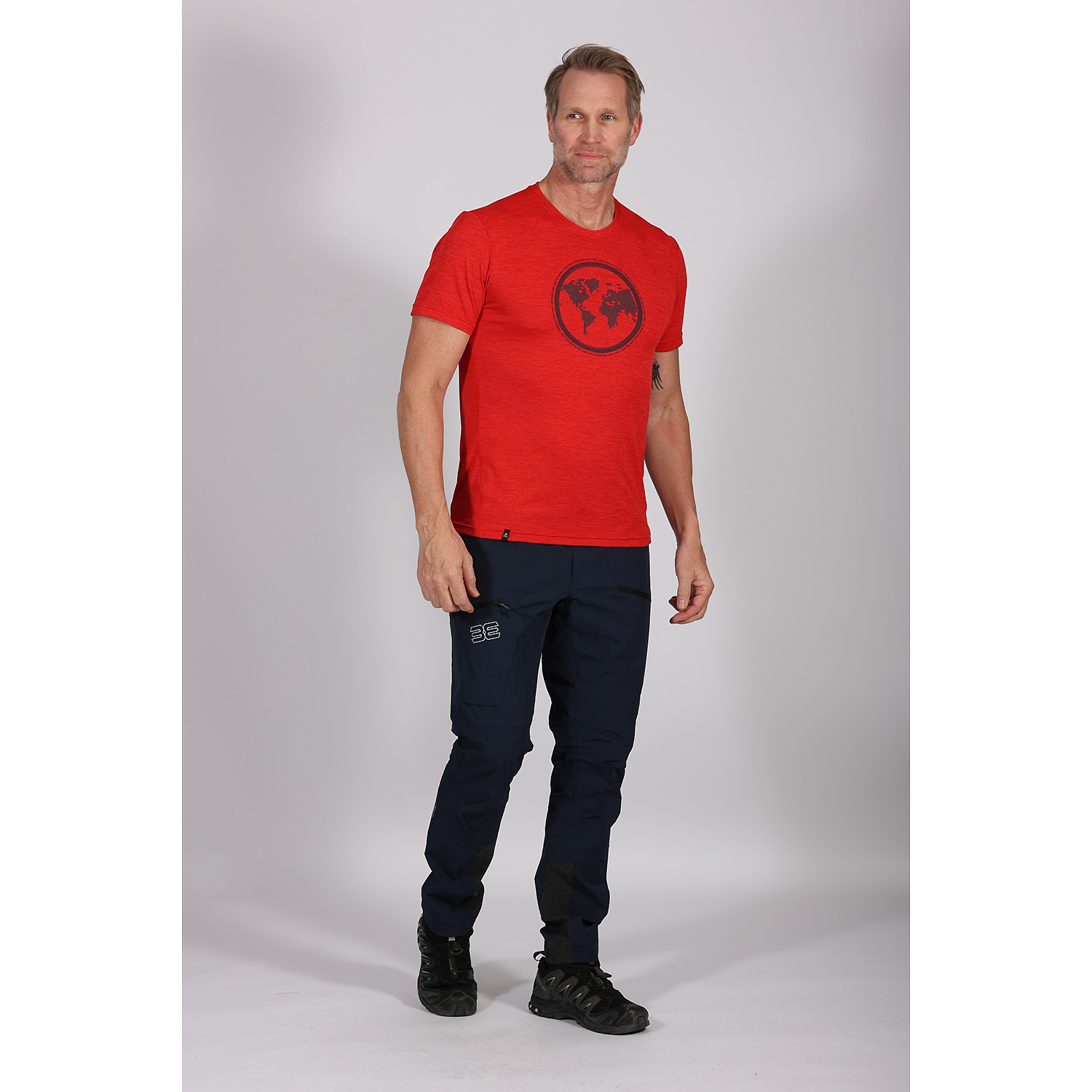 Herren Maul Sport Blau Etzel ultra - lange Hose elast 0501 52 Hose