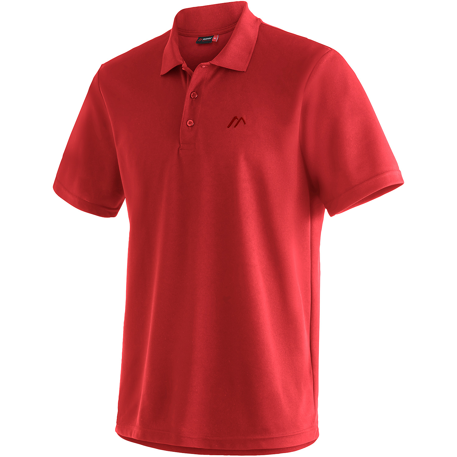 Herren Maier Sports Rot Ulrich He-Polo 1/2 Arm M20002 3XL Polo