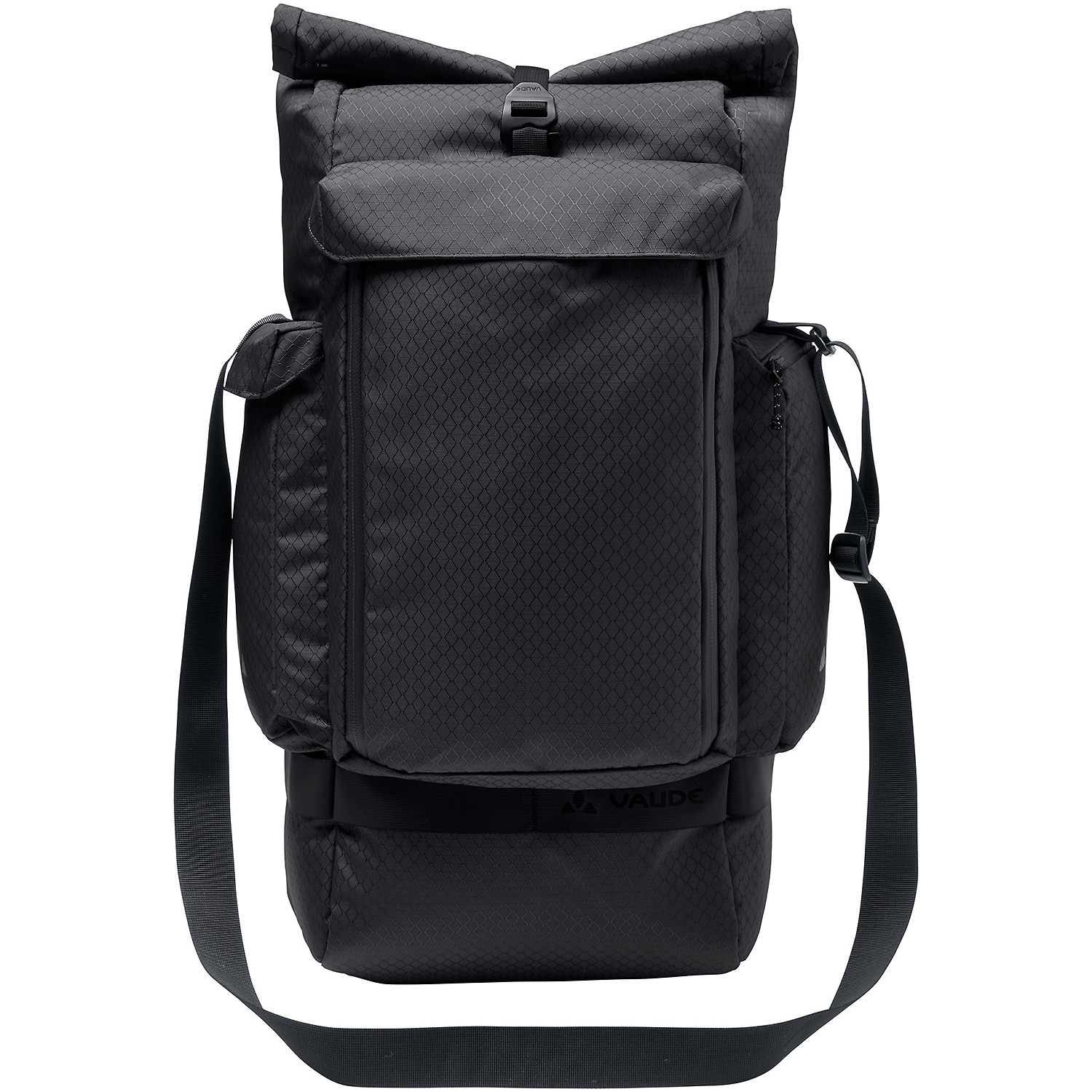 Unisex VauDe Schwarz Cyclist Back SIngle 010 - Fahrradtasche