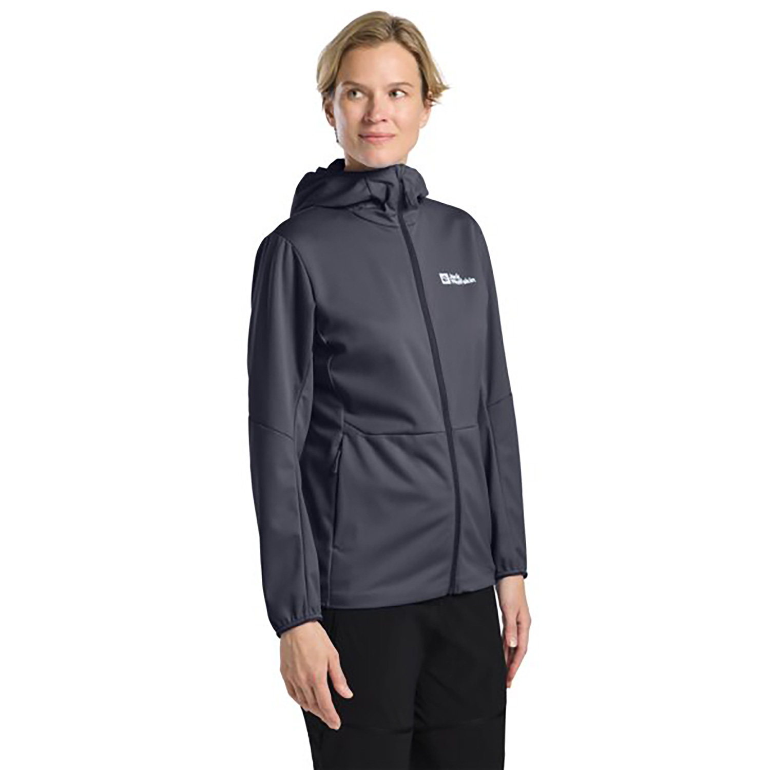 Damen Jack Wolfskin Schiefer FELDBERG HOODY W 1388 L Funktionsjacke