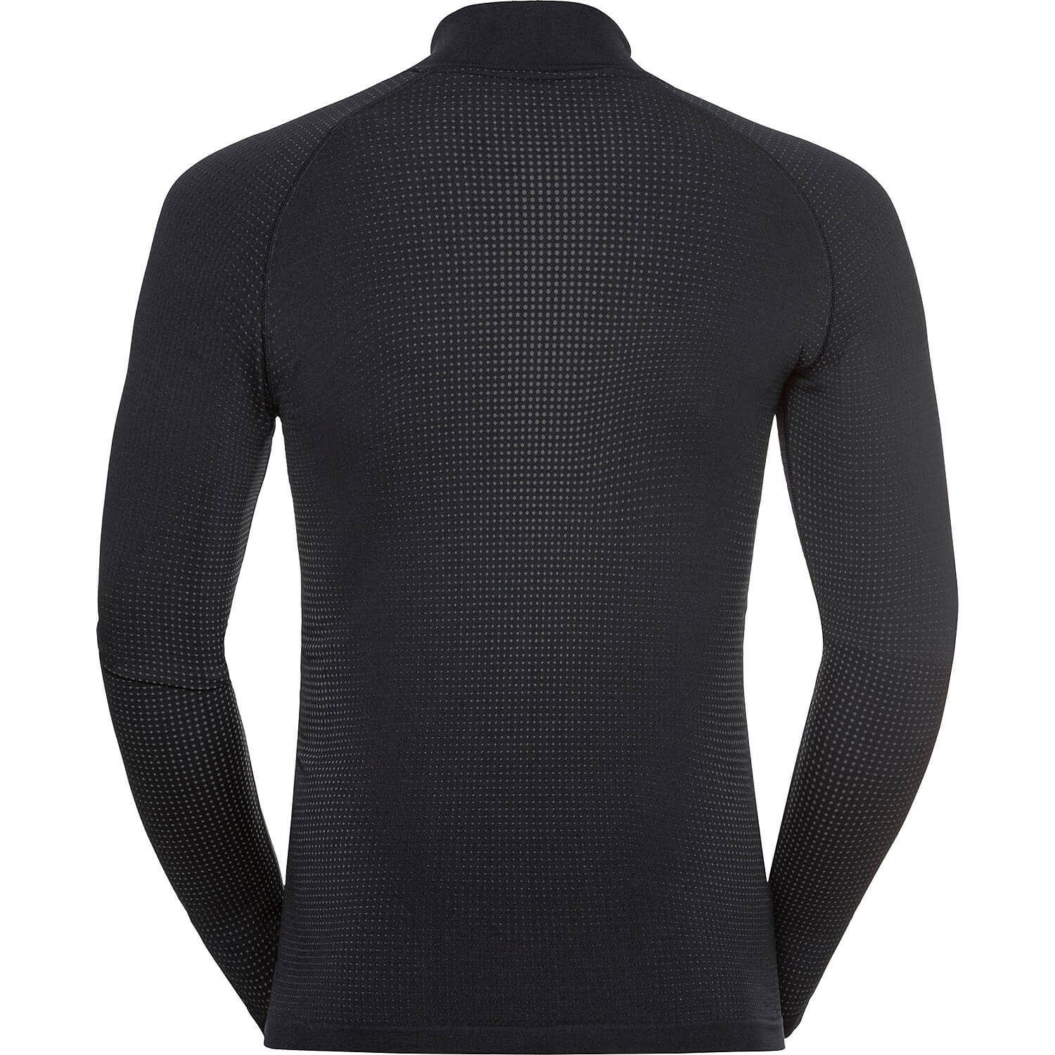 Herren Odlo Schwarz BL TOP turtle neck l/s half zi 60212 XXL Unterhemd