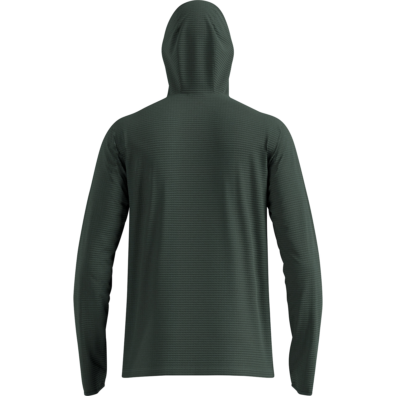 Herren Odlo Grau ESSENTIAL THERMAL Kapuzensweat
