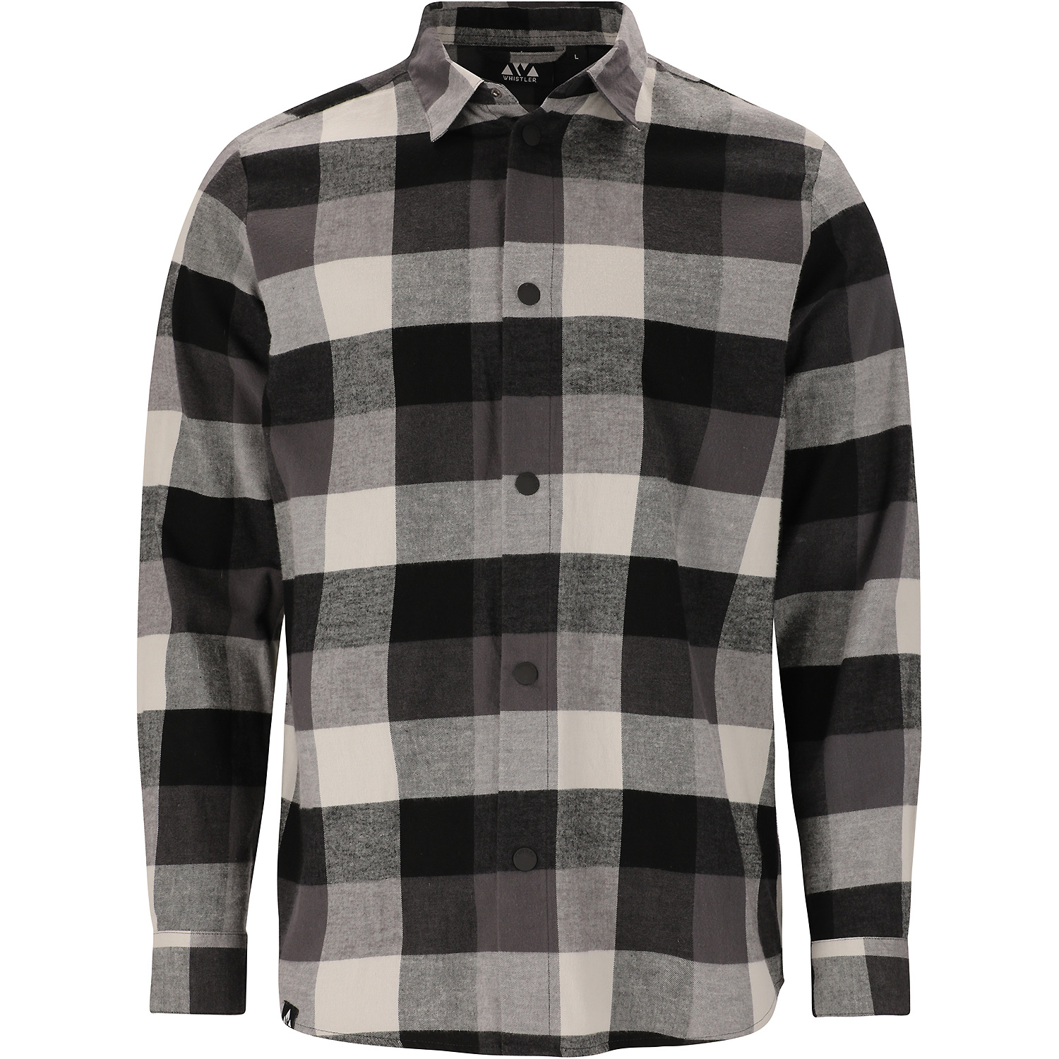 Herren Whistler Schwarz Riglet M Chequered Shirt 1001 M Hemd
