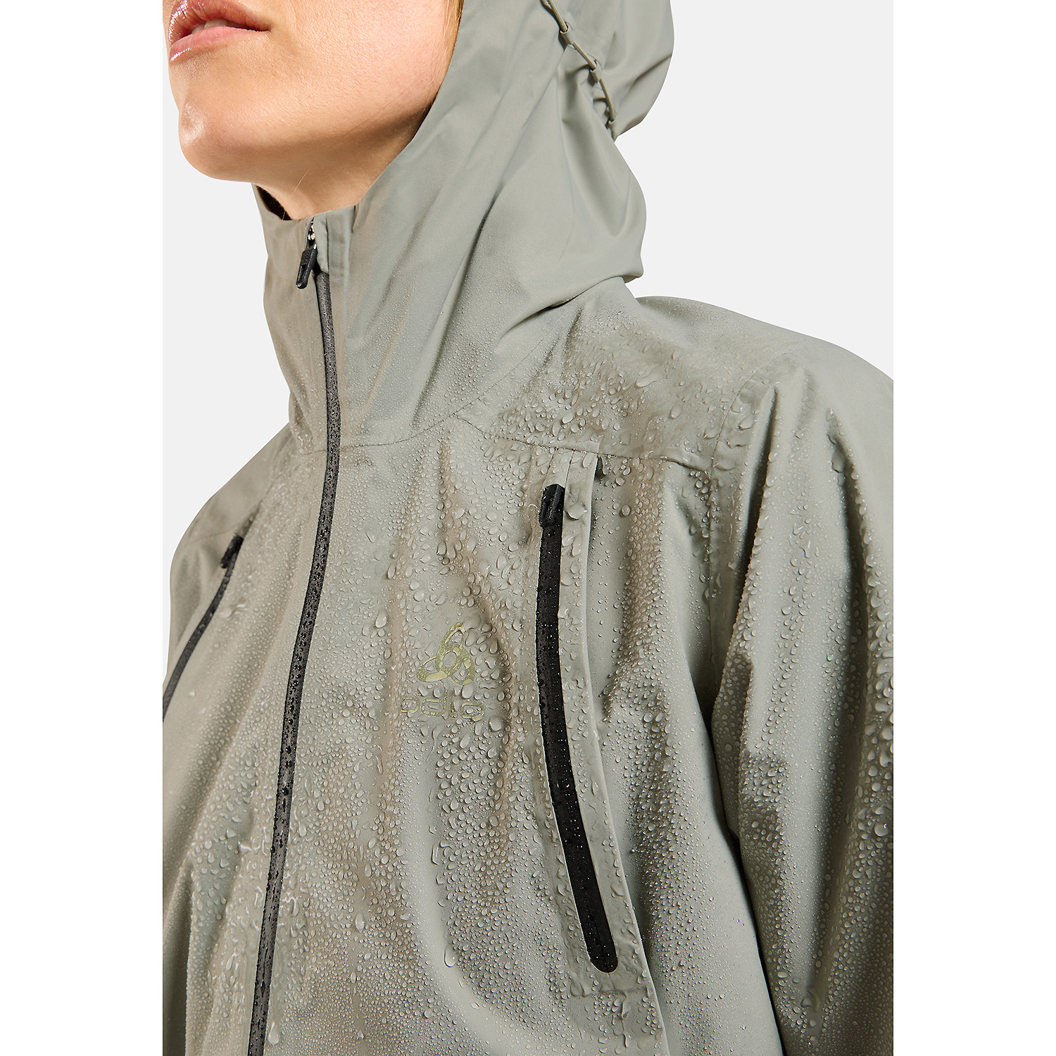 Damen Odlo Dunkelgrau X-ALP WATERPROOF PRO 10876 S Jacke